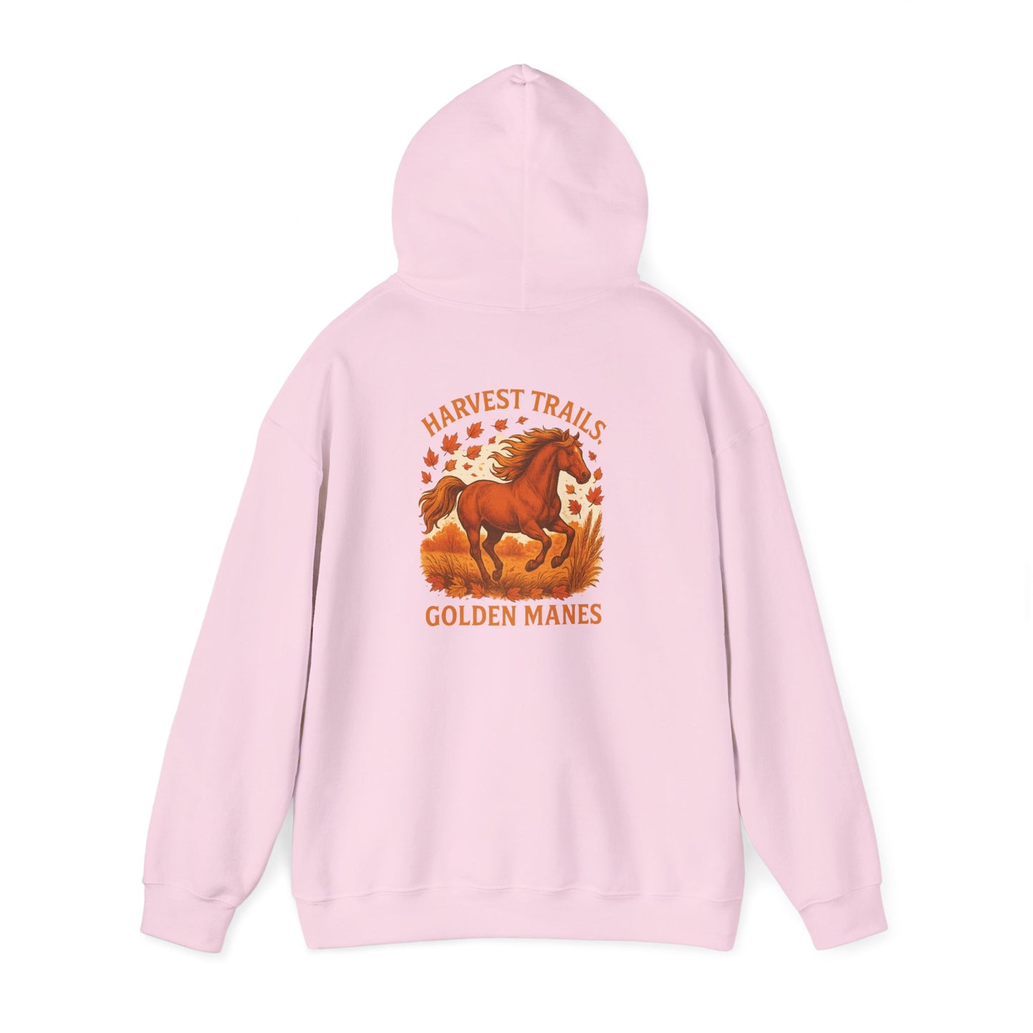 Harvest Trails Golden Manes Autumn Themed Hoodie