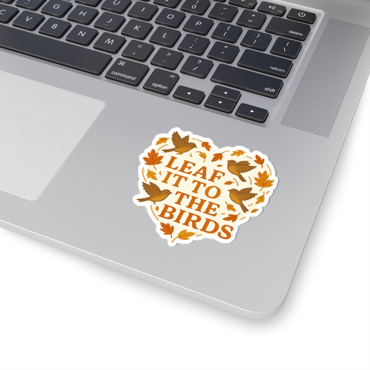 leaf It To the birds Kiss-Cut Autumn Themed Stickers