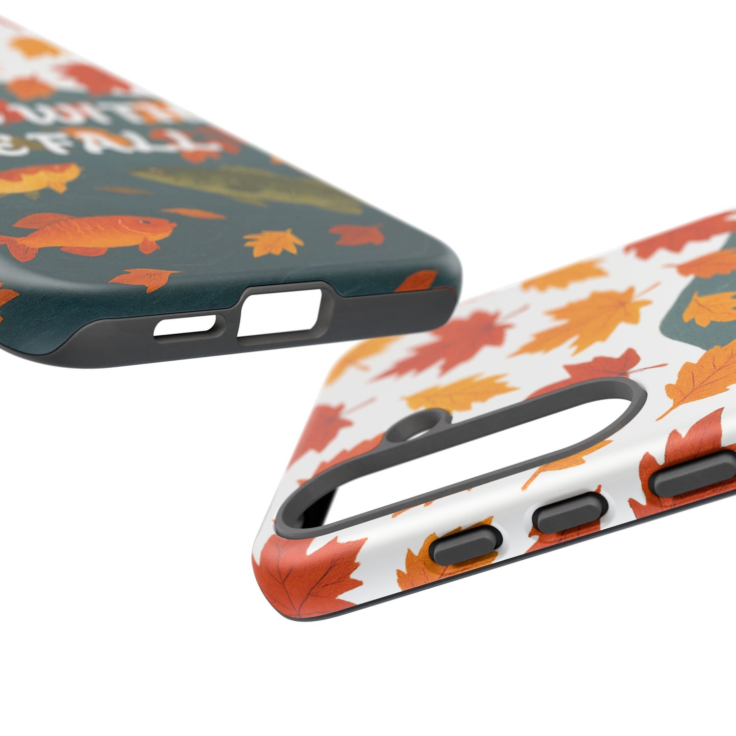 Flow With The Fall Fish Phone Case