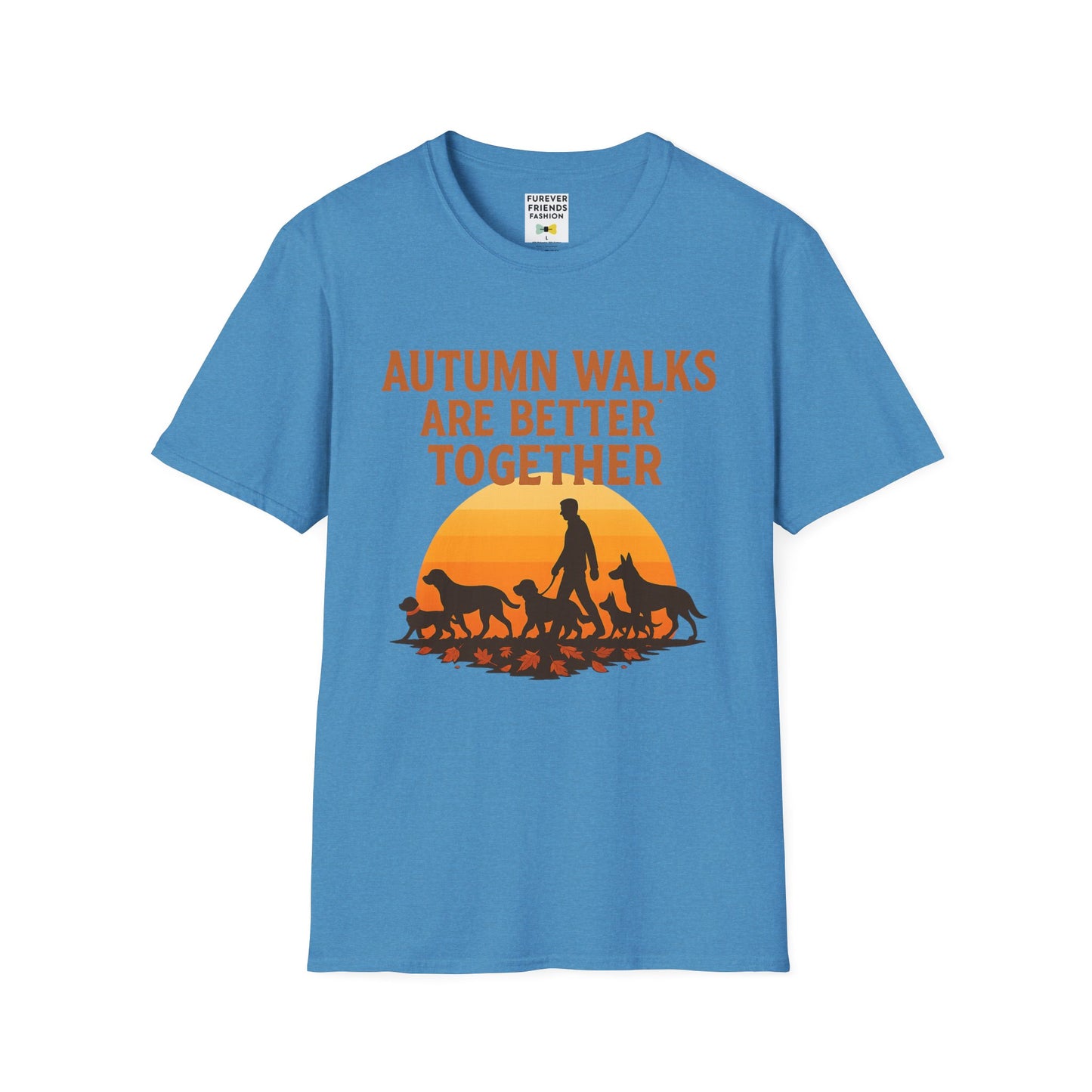 Autumn Walks Unisex T-Shirt, Casual Tee