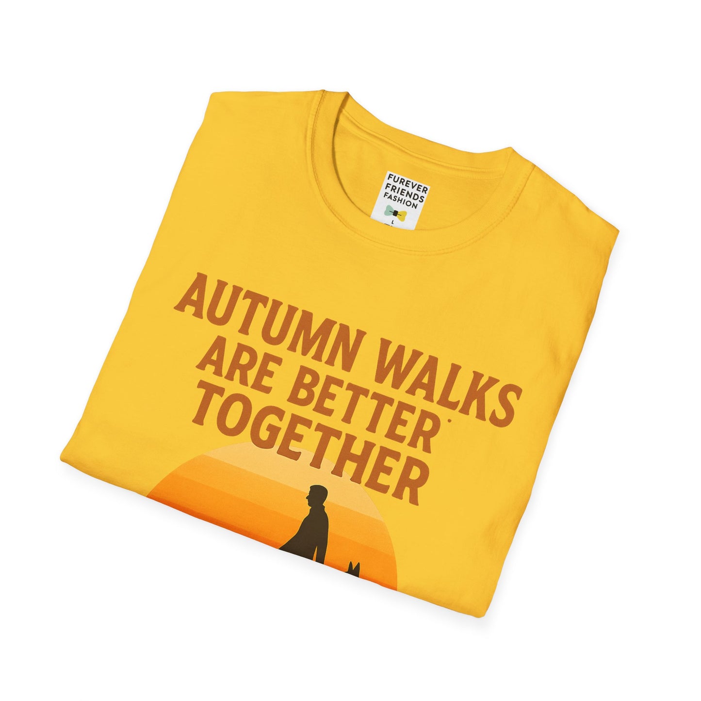Autumn Walks Unisex T-Shirt, Casual Tee