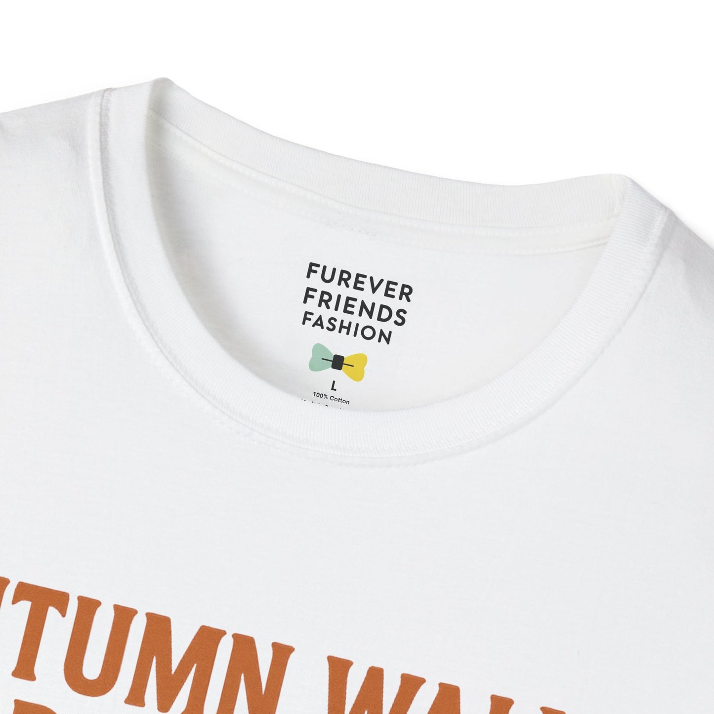 Autumn Walks Unisex T-Shirt, Casual Tee