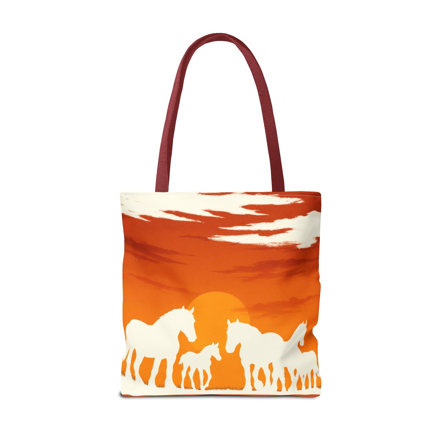 Horses on the Horizon Tote Bag