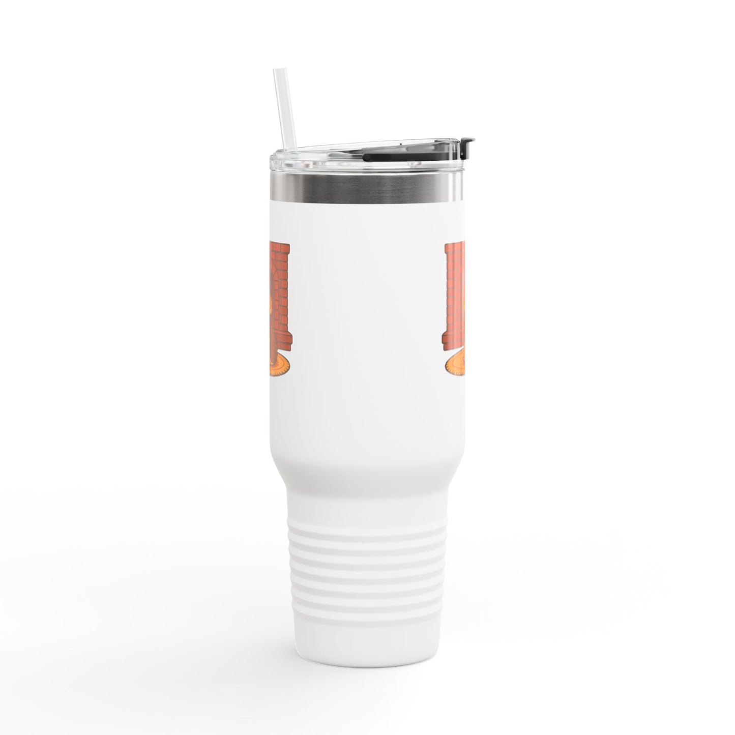 Fireside Spines Cozy Autumn Travel Mug