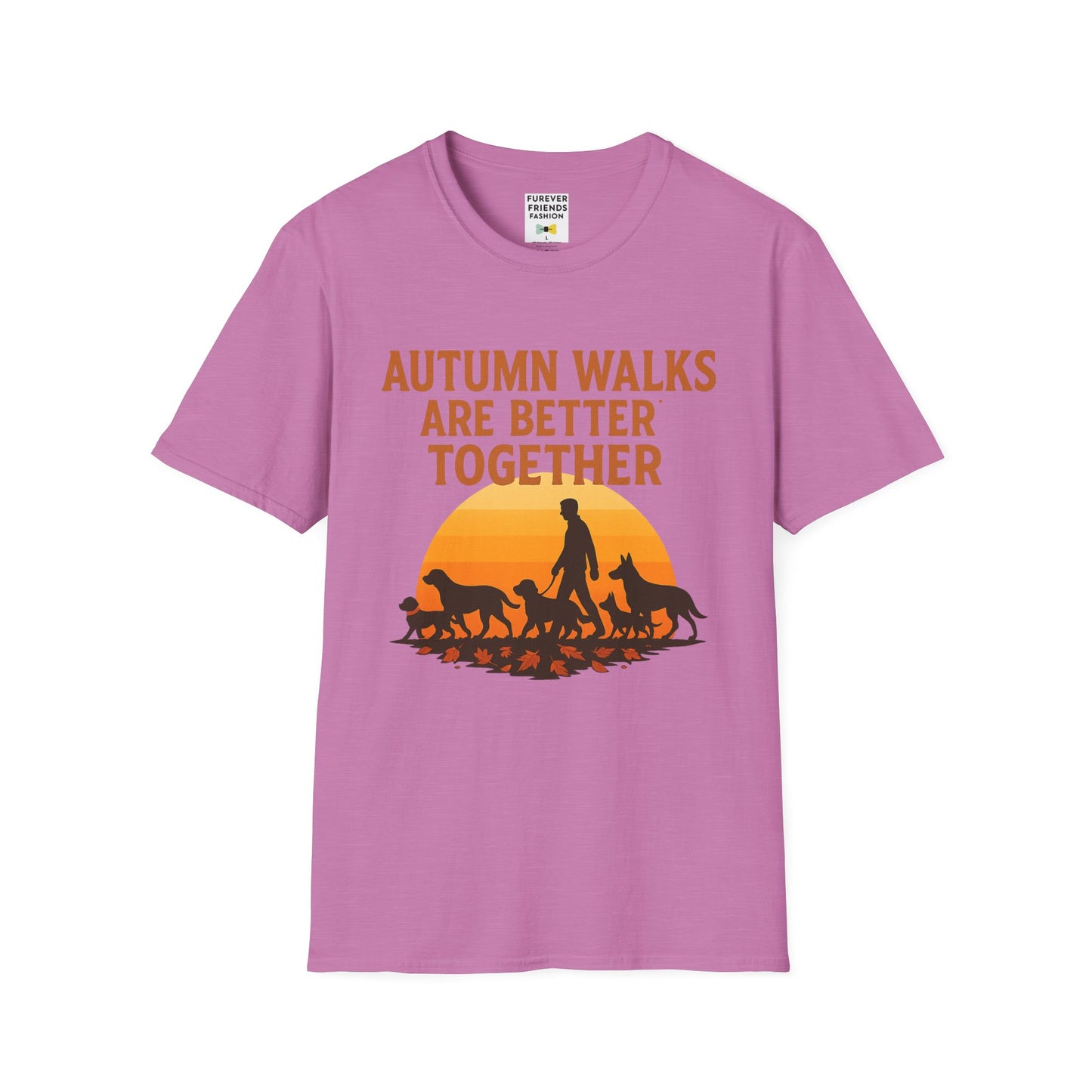 Autumn Walks Unisex T-Shirt, Casual Tee