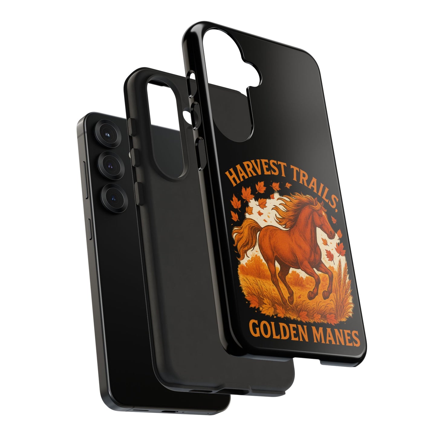 Harvest Trails Golden Manes Autumn Themed Phone Case