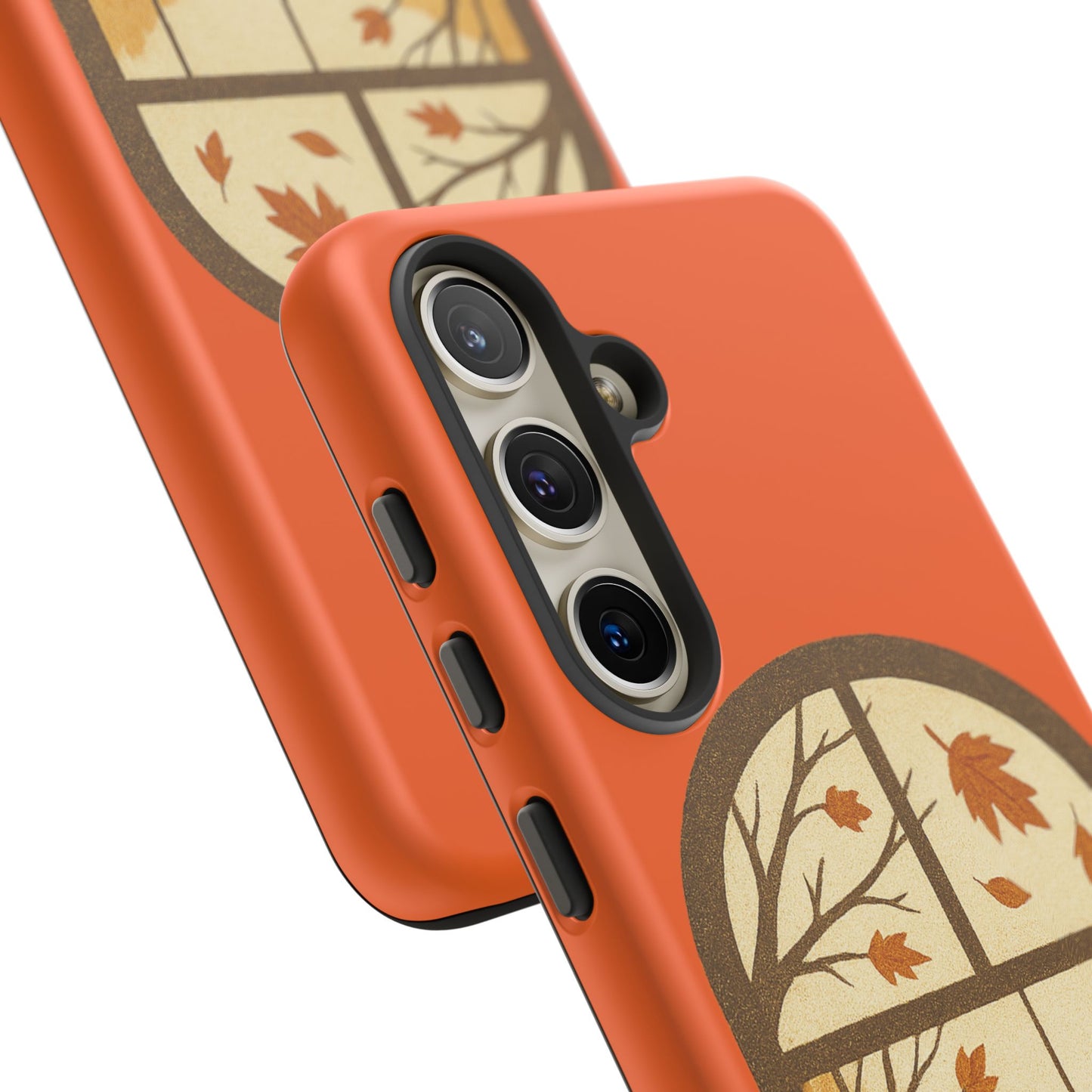 Bird In The Window Autumn Themed Phone Case