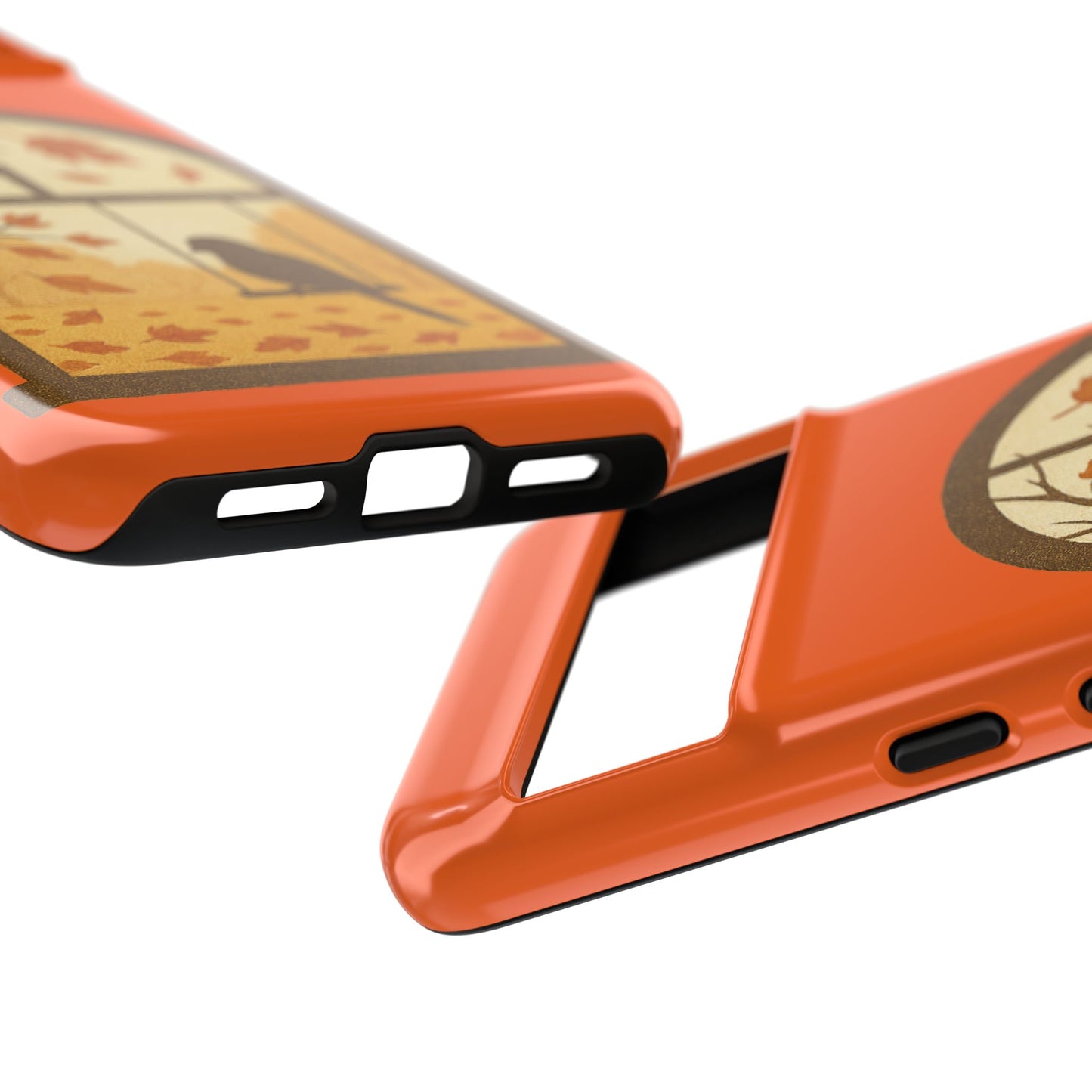Bird In The Window Autumn Themed Phone Case