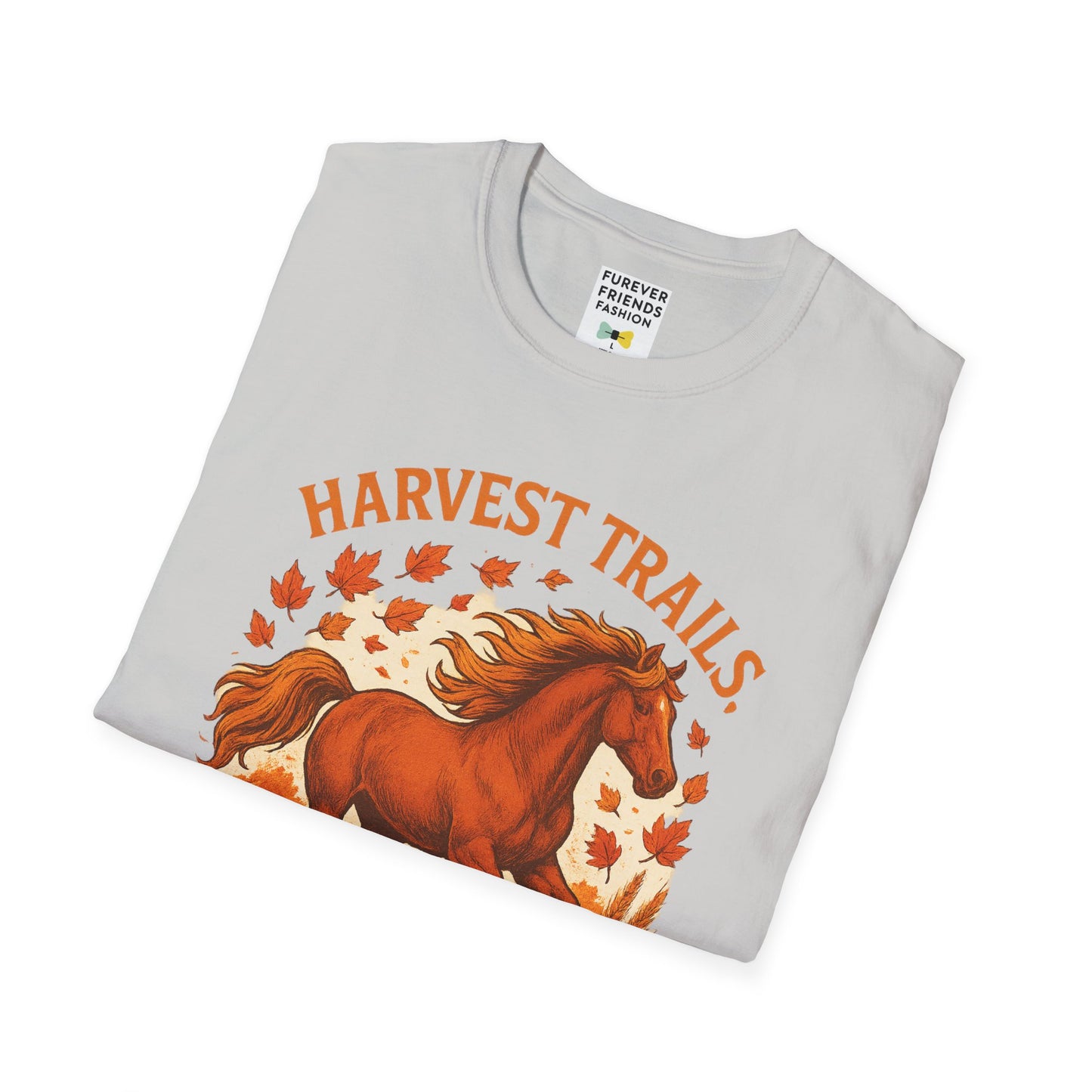 Harvest Trails Golden Manes Autumn Themed Tee