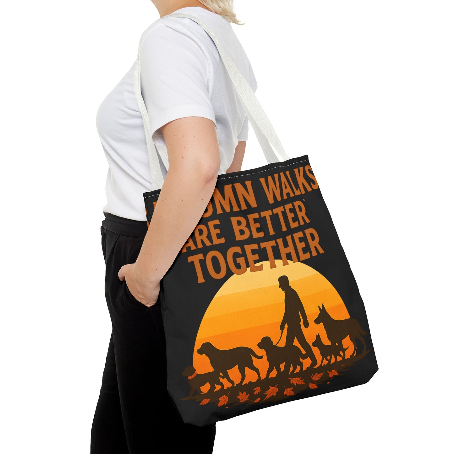 Autumn Walks Are Better Together Tote Bag