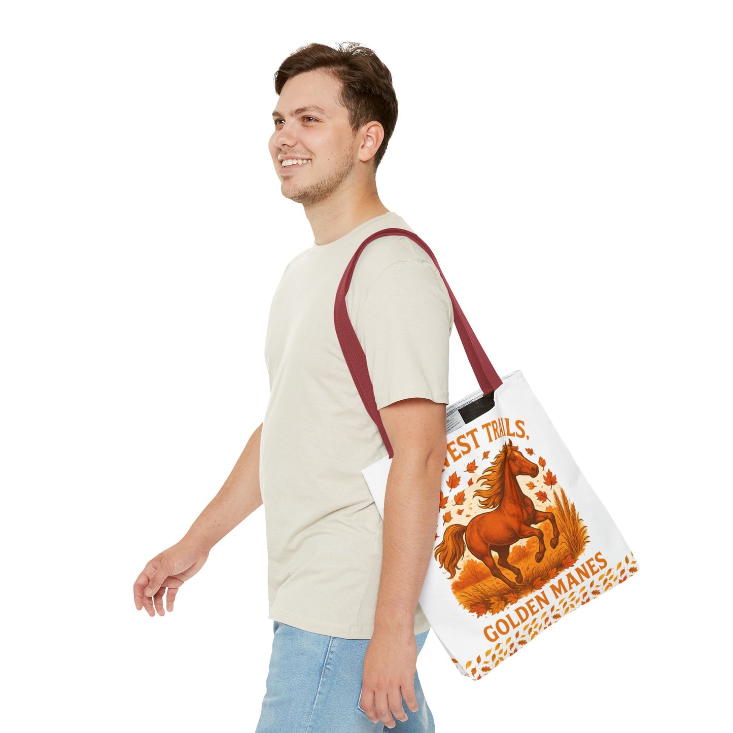 Harvest Trails Golden Manes Tote Bag