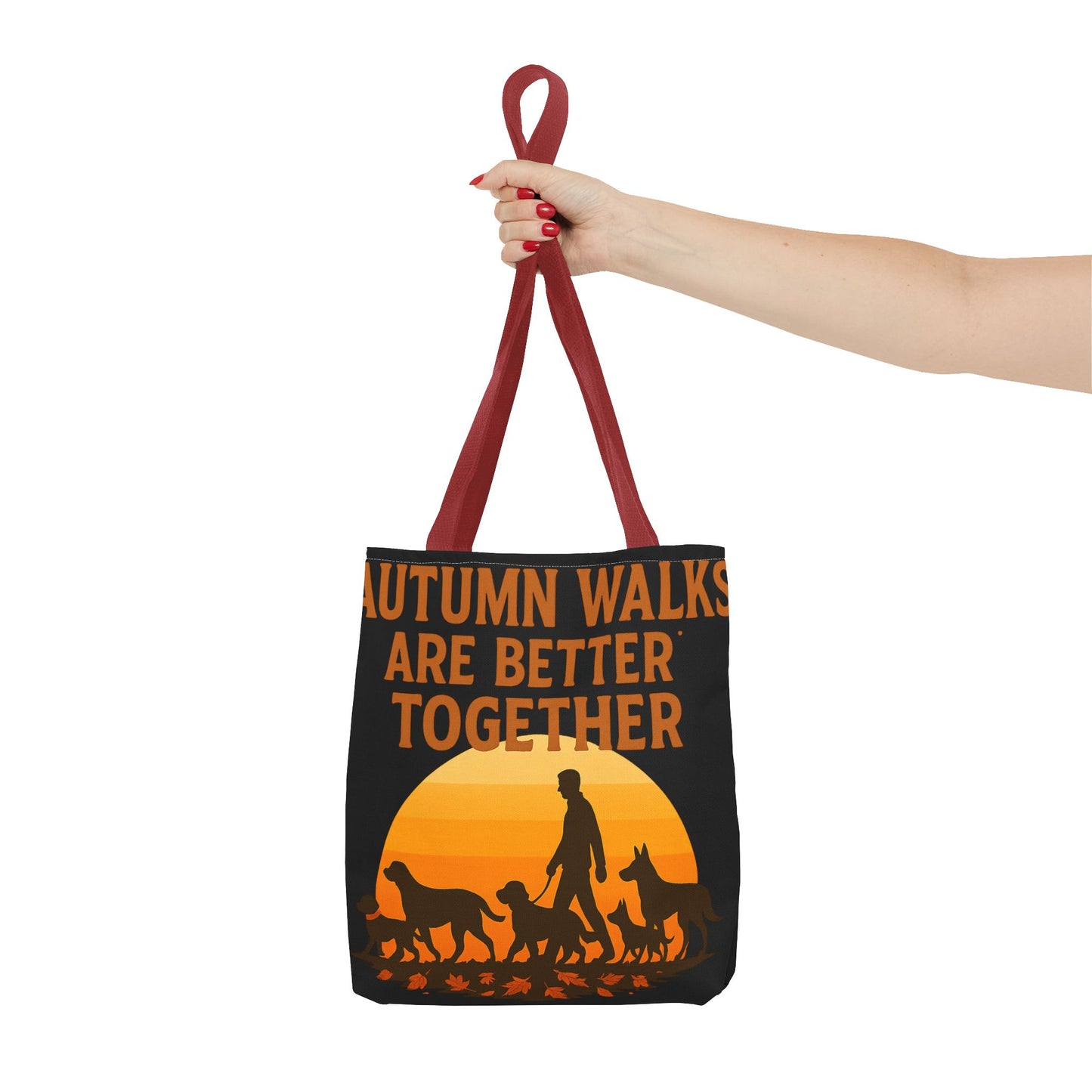 Autumn Walks Are Better Together Tote Bag