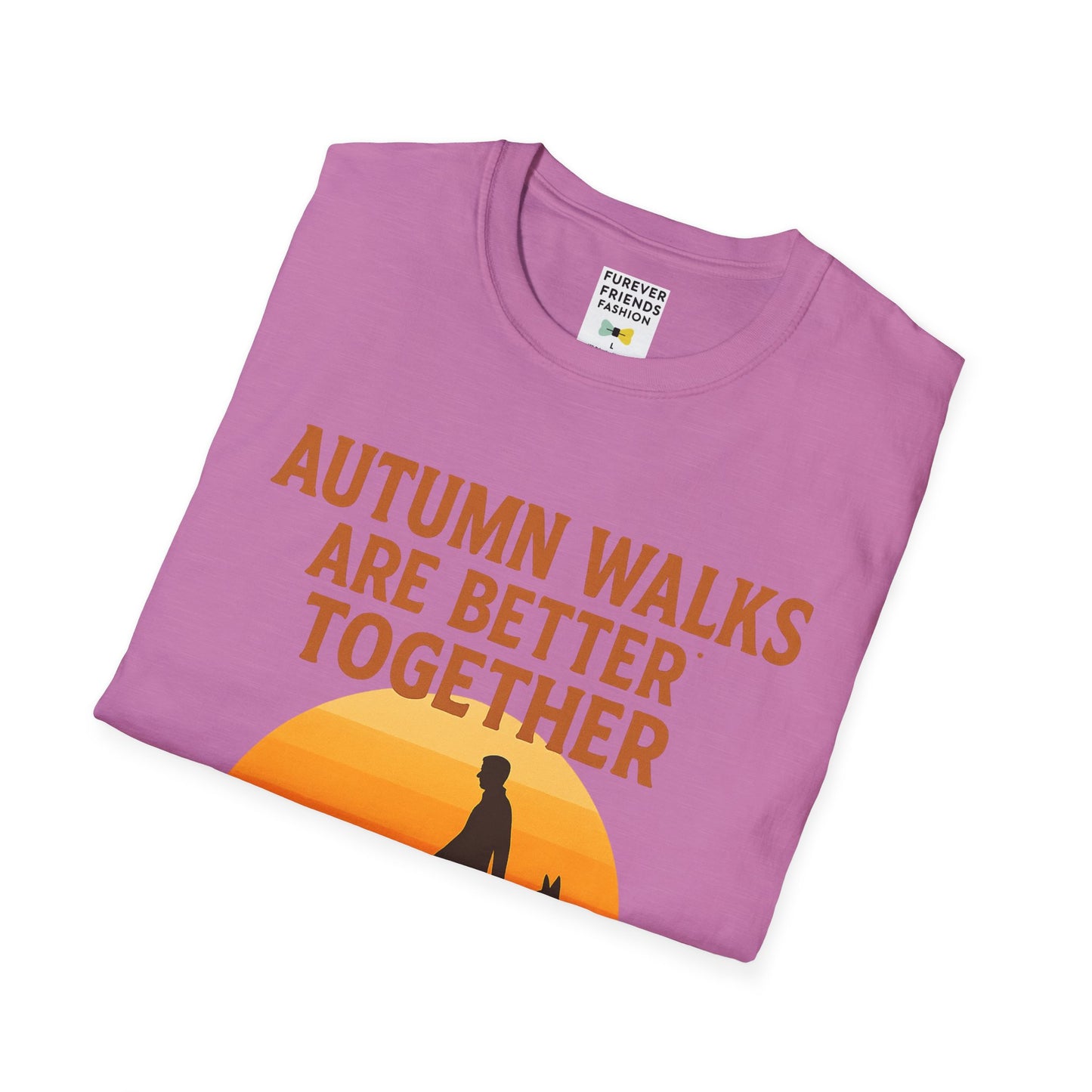 Autumn Walks Unisex T-Shirt, Casual Tee