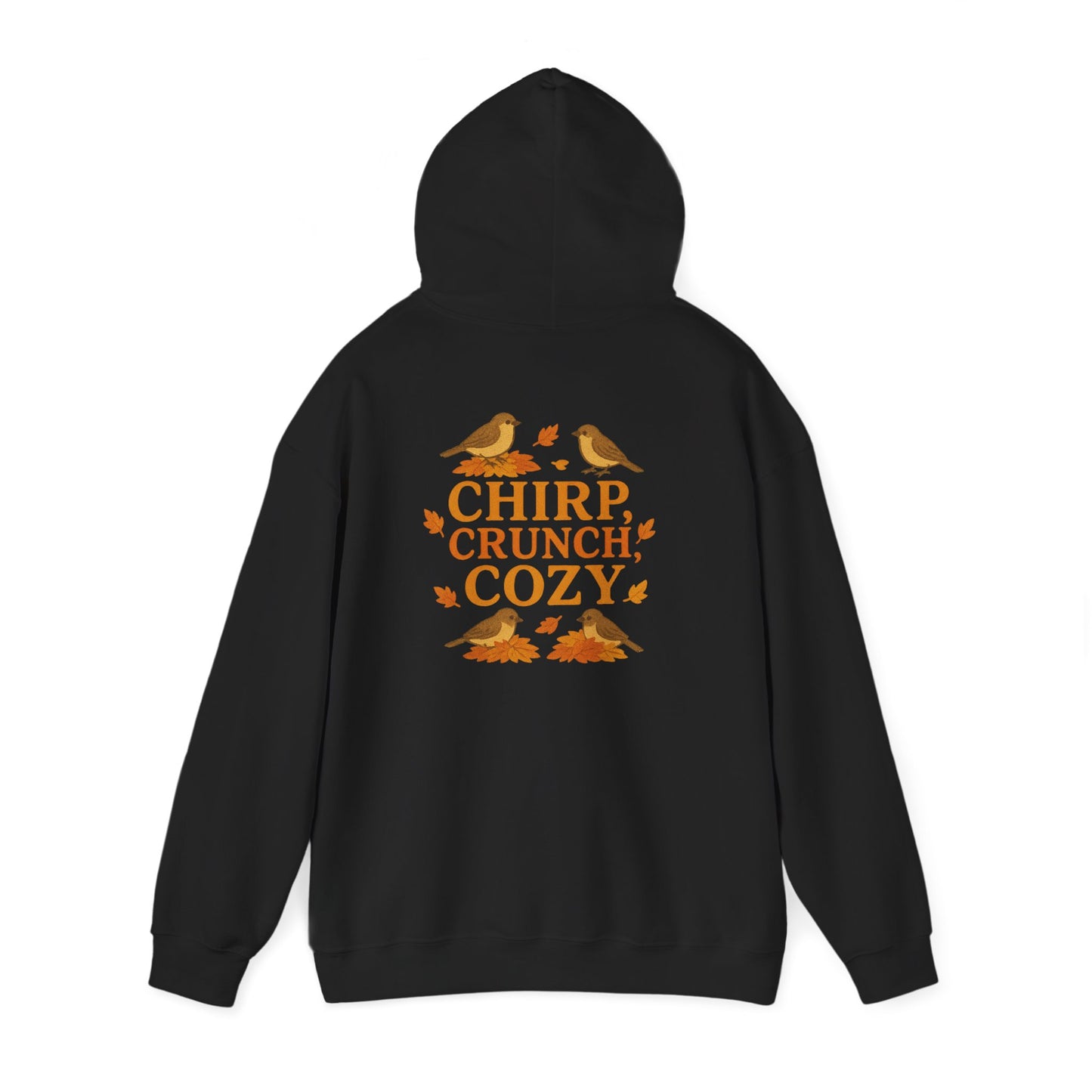 Chirp Crunch Cozy Autumn Themed Hoodie