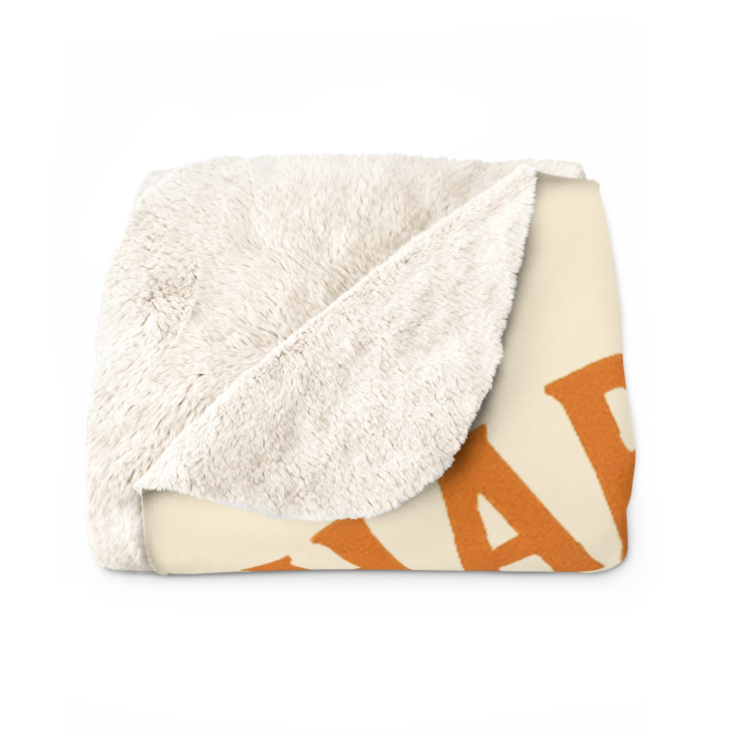 Harvest Trails Golden Manes Sherpa Fleece Blanket