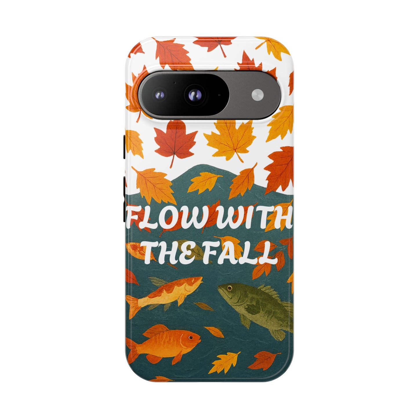 Flow With The Fall Fish Phone Case