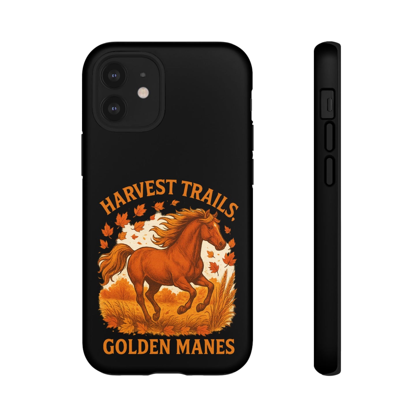 Harvest Trails Golden Manes Autumn Themed Phone Case