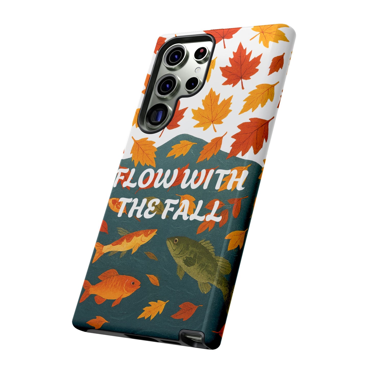 Flow With The Fall Fish Phone Case