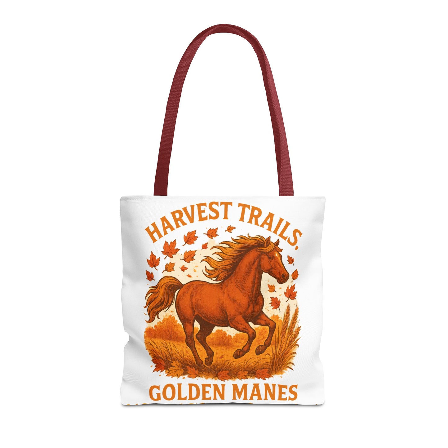 Harvest Trails Golden Manes Tote Bag