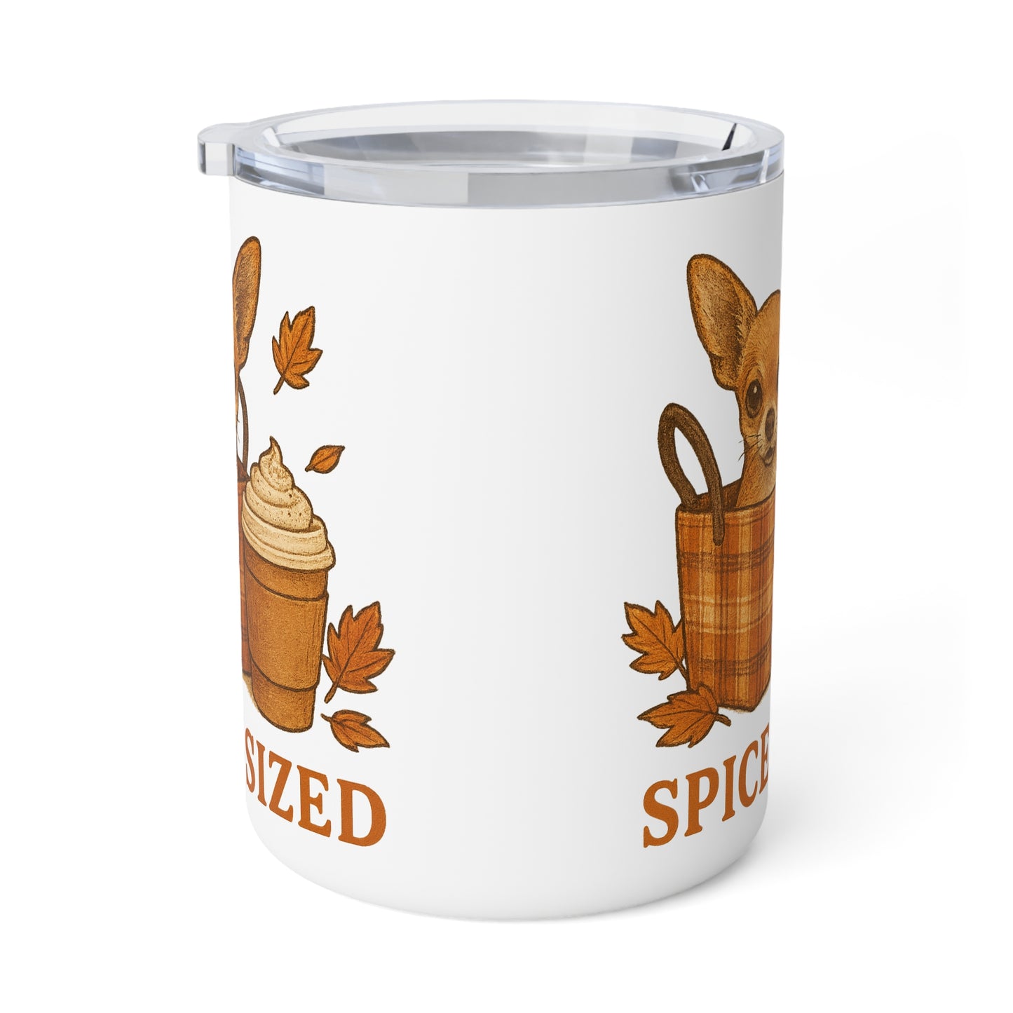Spice Sized Autumn Themed Insulated Coffee Mug