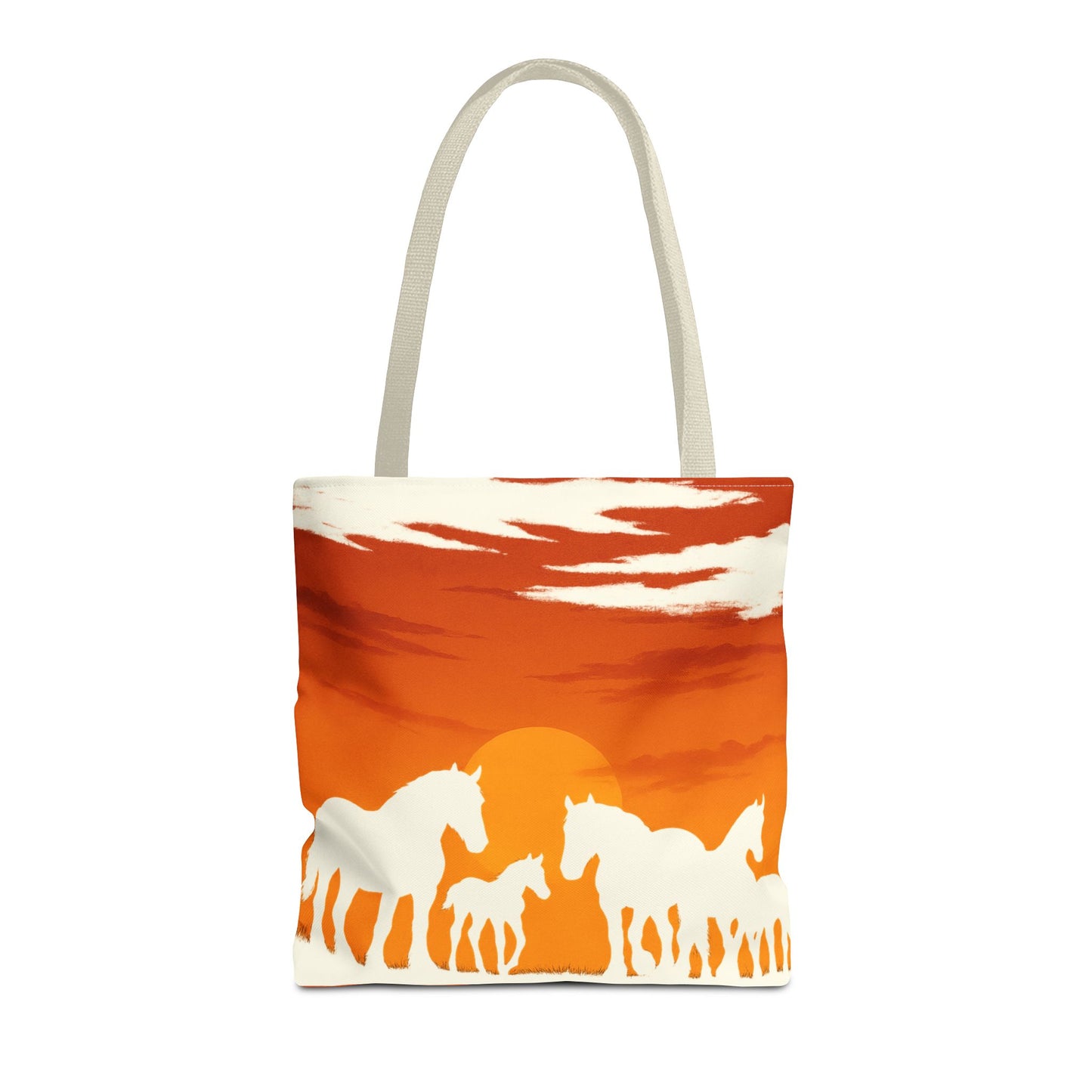 Horses on the Horizon Tote Bag