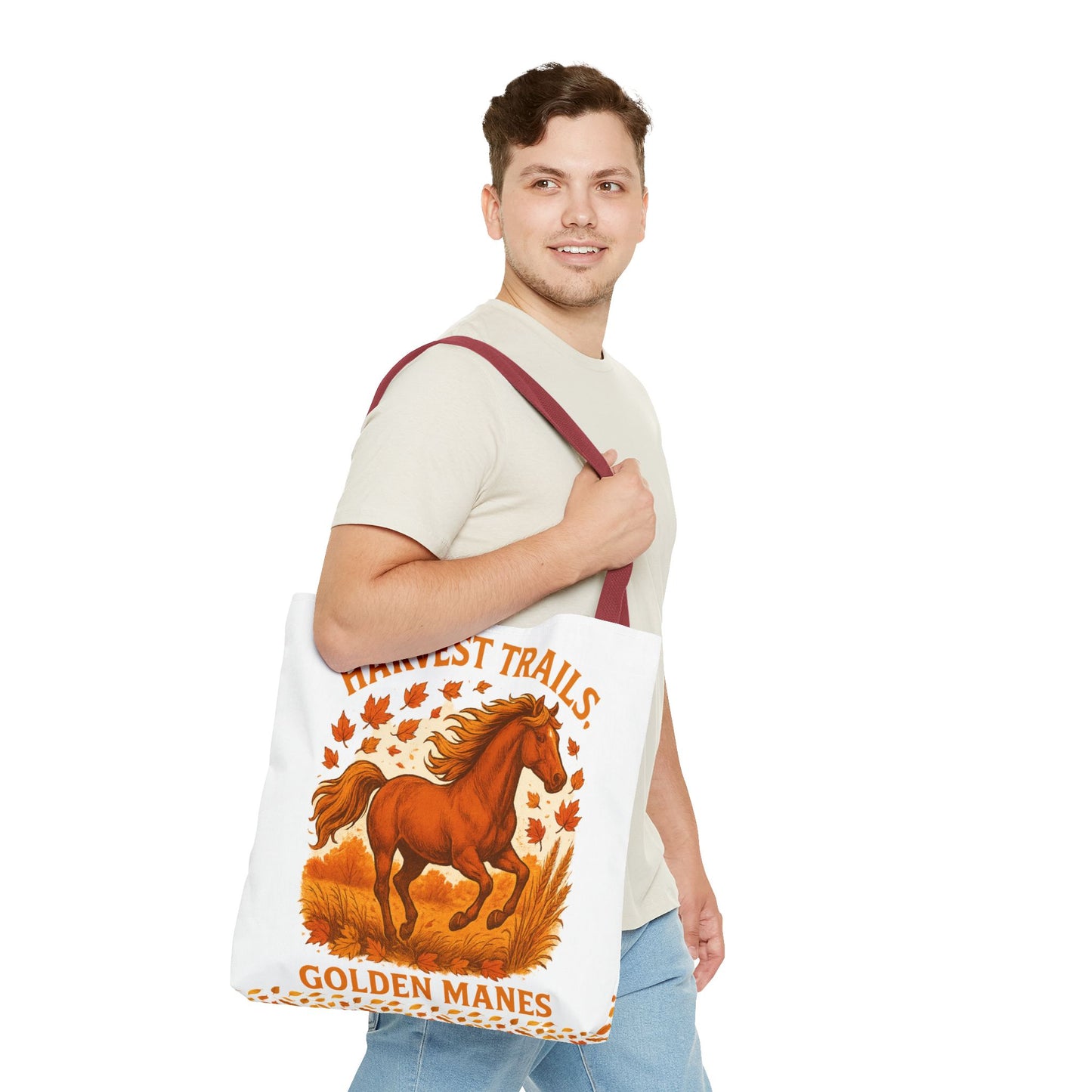 Harvest Trails Golden Manes Tote Bag