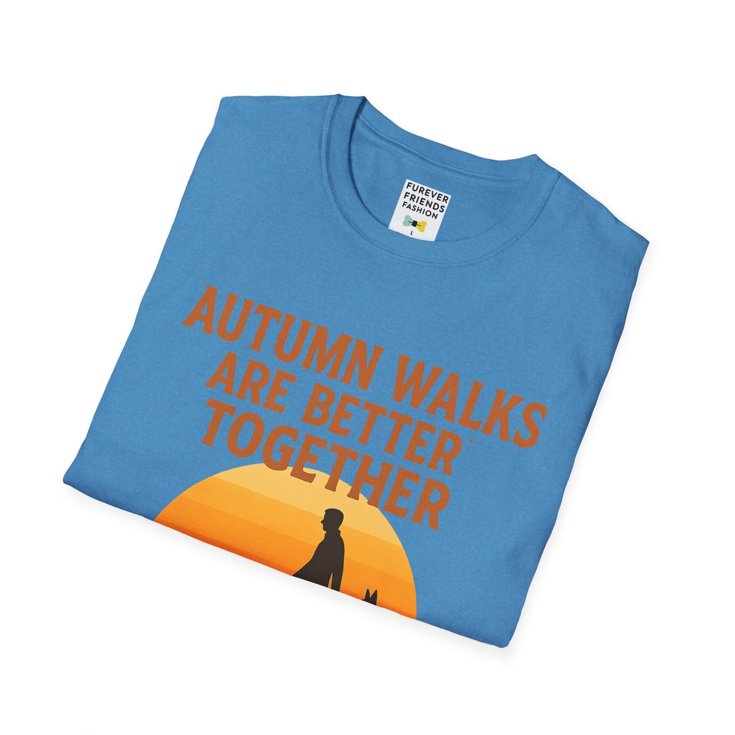 Autumn Walks Unisex T-Shirt, Casual Tee