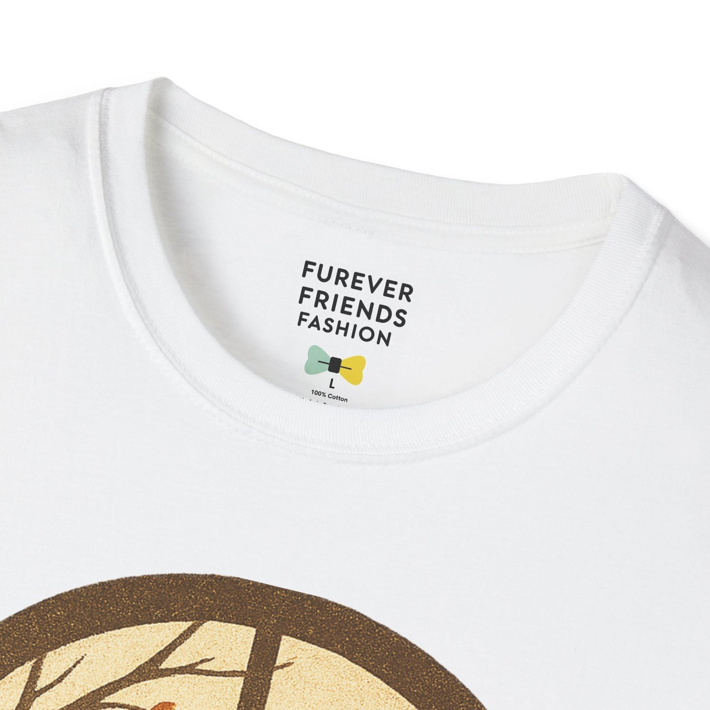 Bird In The Window Autumn Themed Tee