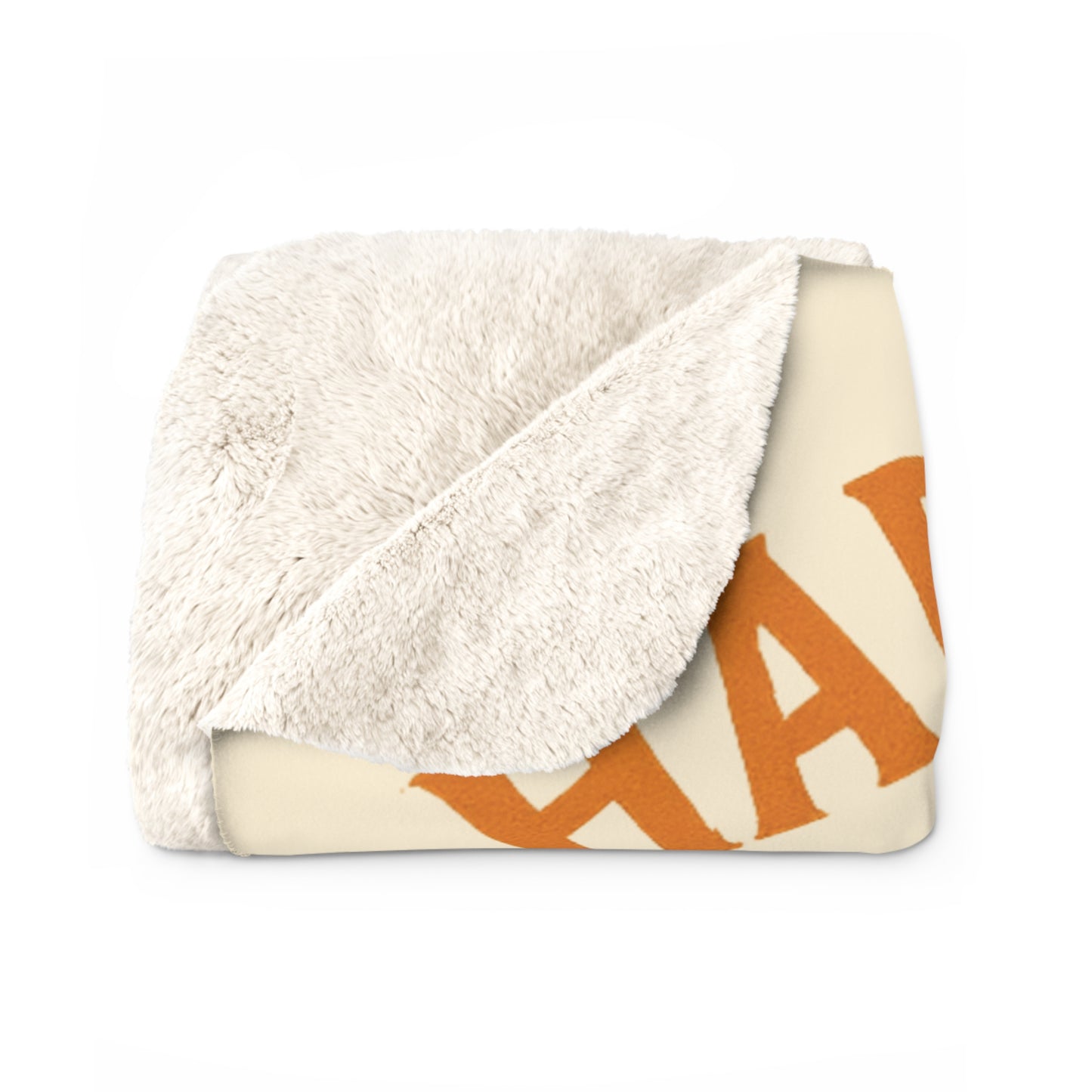 Harvest Trails Golden Manes Sherpa Fleece Blanket