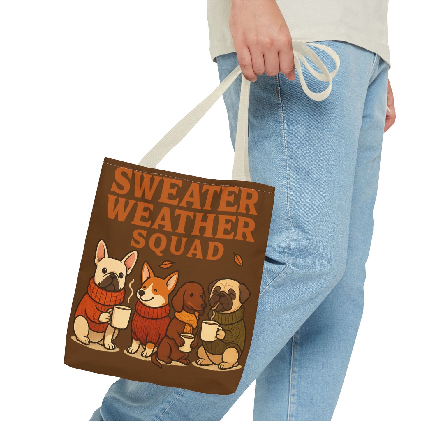Sweater Weather Squad Tote Bag