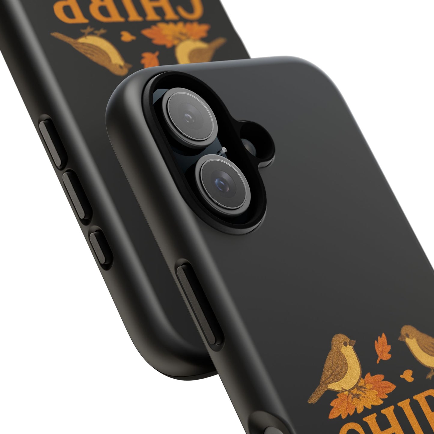 Chirp Crunch Cozy Autumn Themed Phone Case