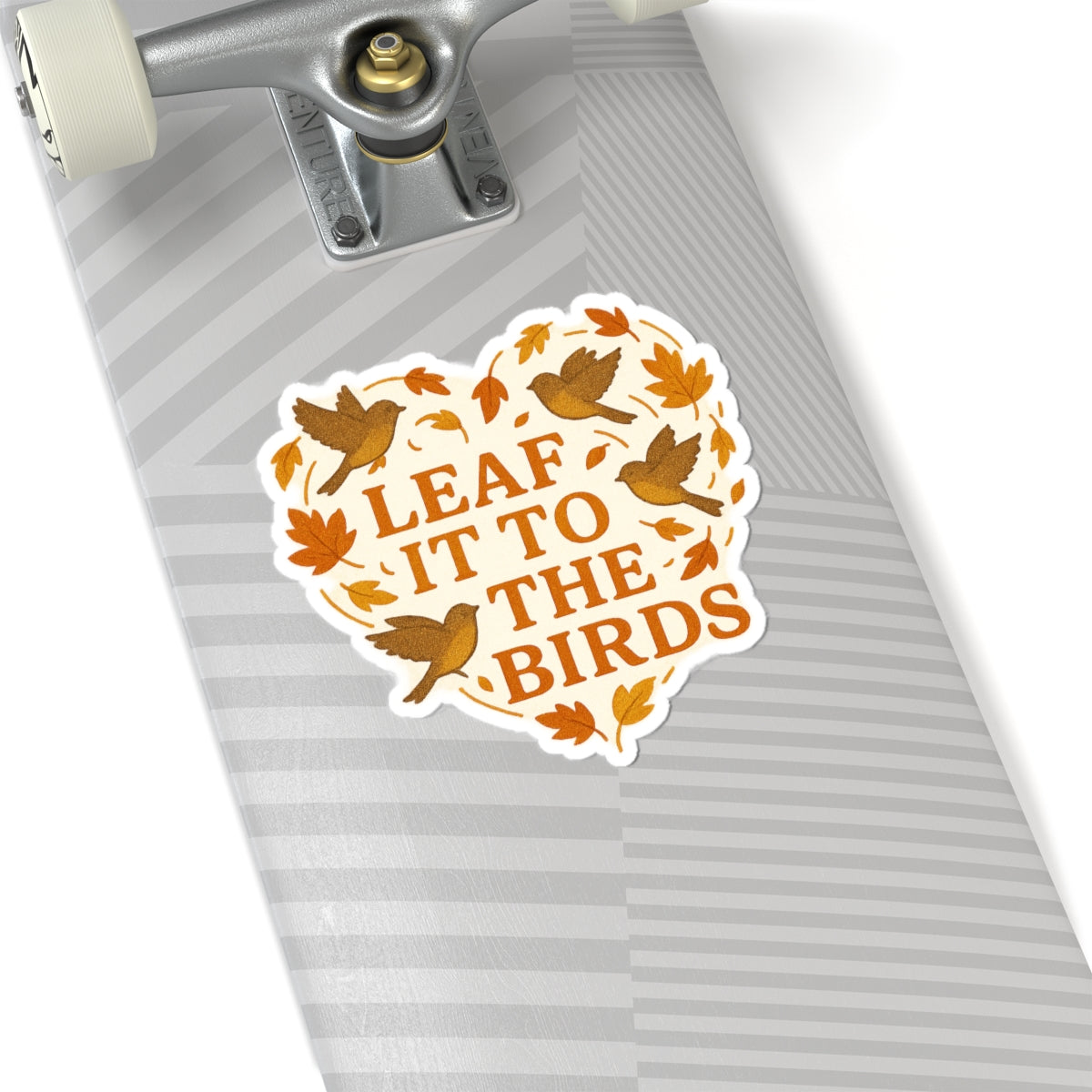 leaf It To the birds Kiss-Cut Autumn Themed Stickers