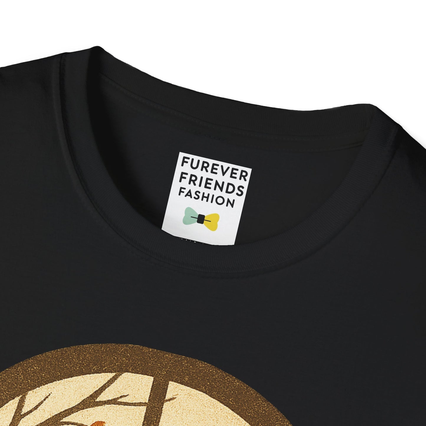 Bird In The Window Autumn Themed Tee