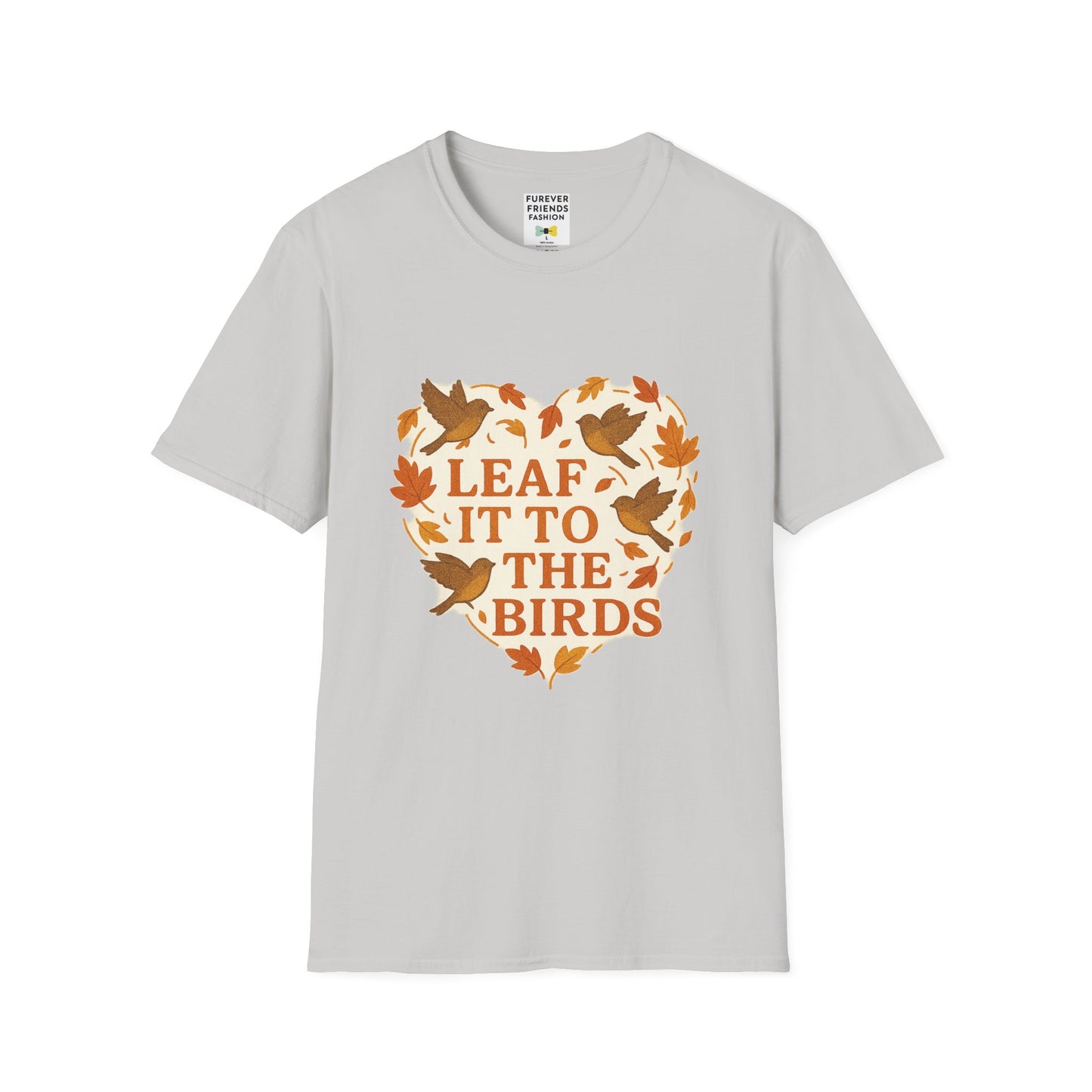leaf It To The Birds Autumn Themed Tee