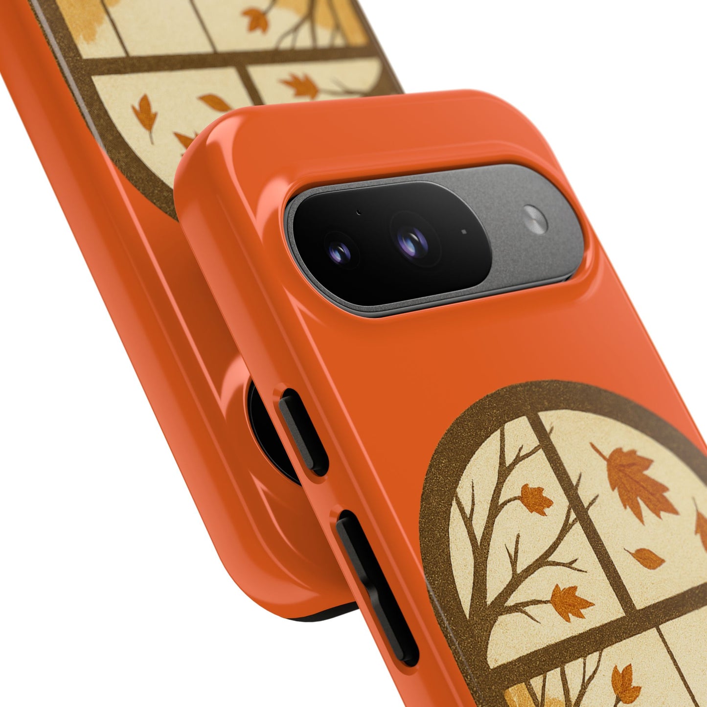 Bird In The Window Autumn Themed Phone Case