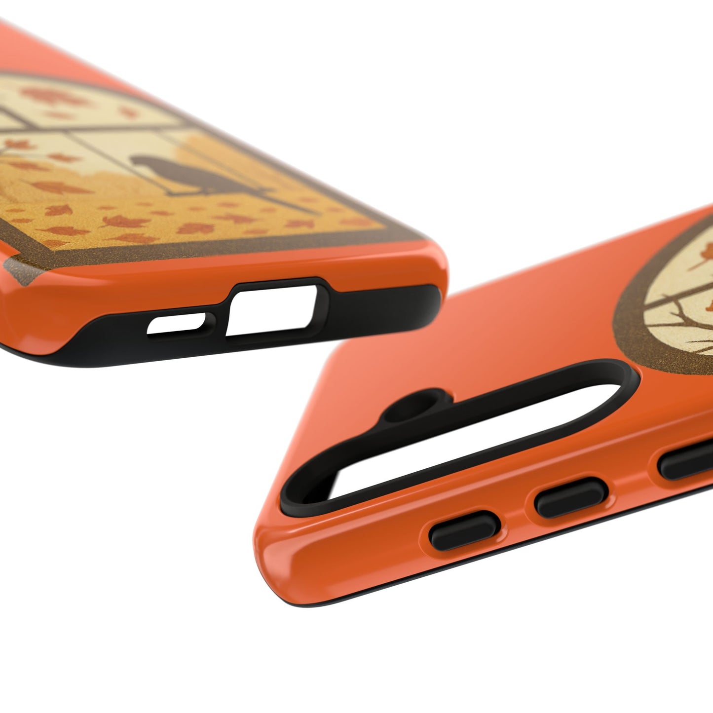 Bird In The Window Autumn Themed Phone Case
