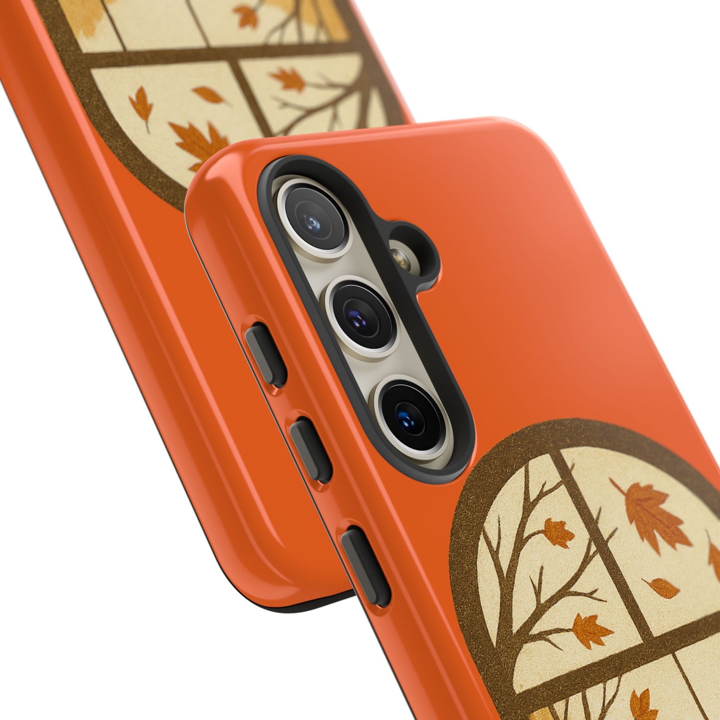 Bird In The Window Autumn Themed Phone Case