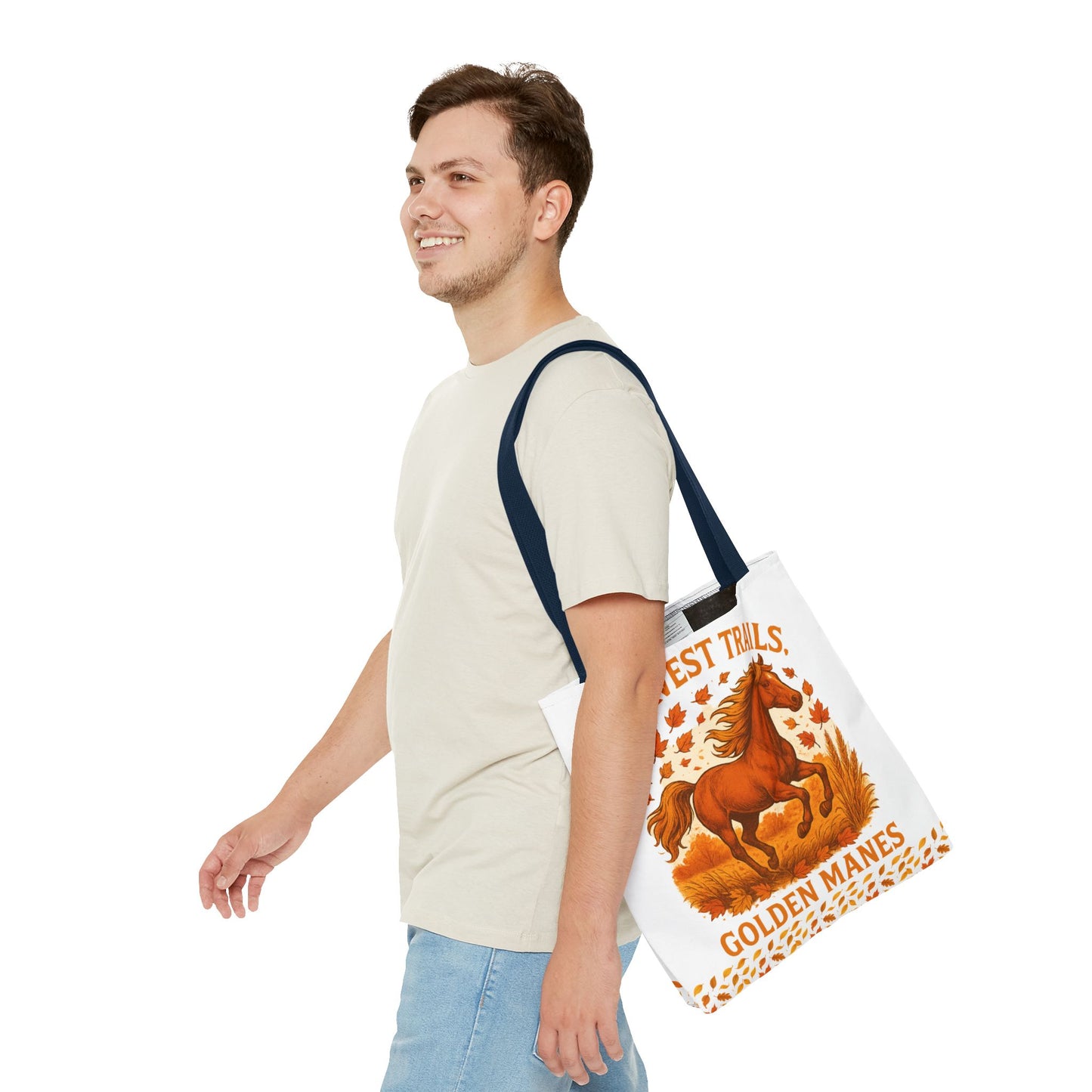 Harvest Trails Golden Manes Tote Bag