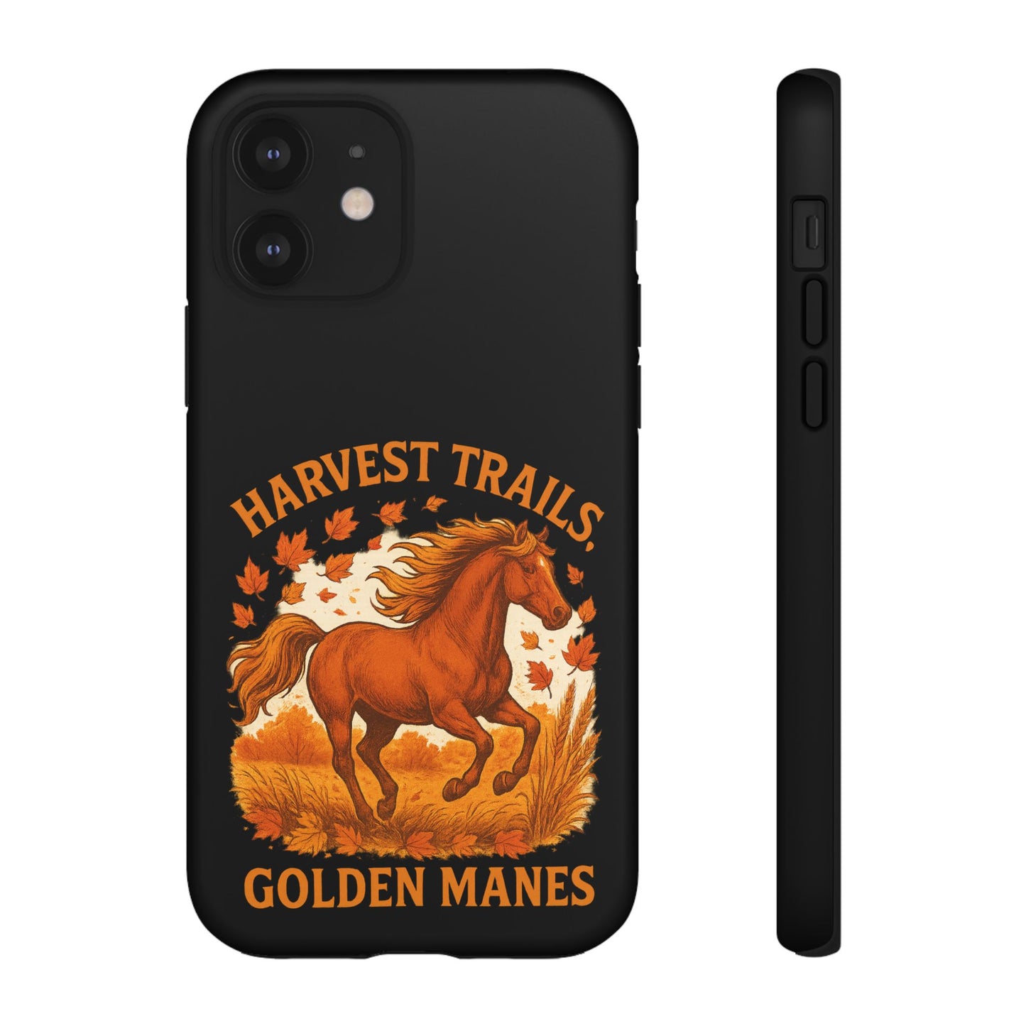 Harvest Trails Golden Manes Autumn Themed Phone Case