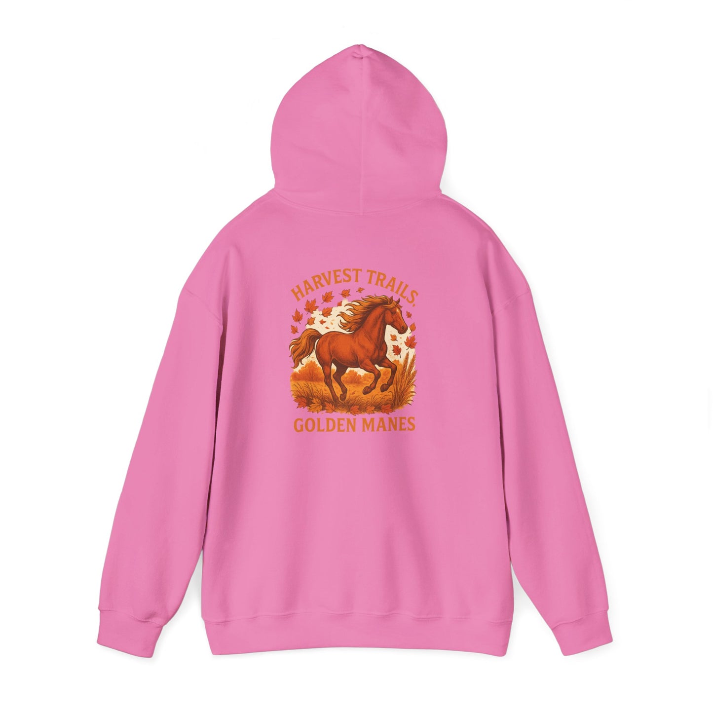 Harvest Trails Golden Manes Autumn Themed Hoodie