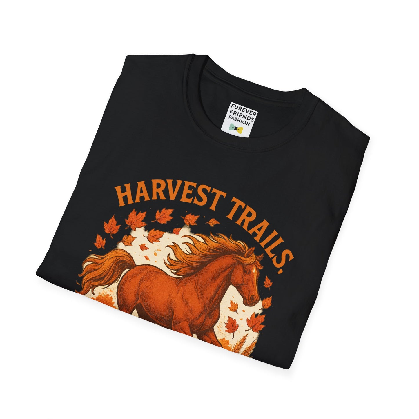 Harvest Trails Golden Manes Autumn Themed Tee
