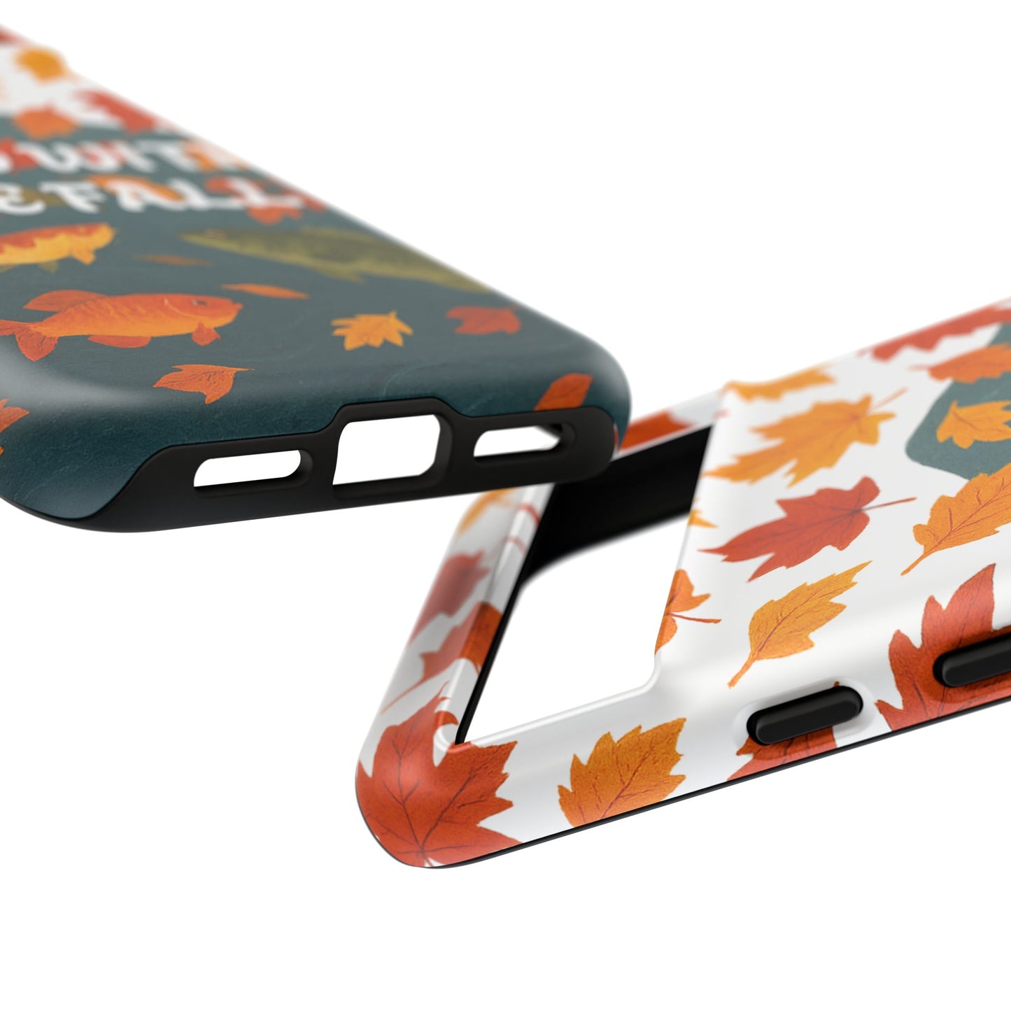 Flow With The Fall Fish Phone Case