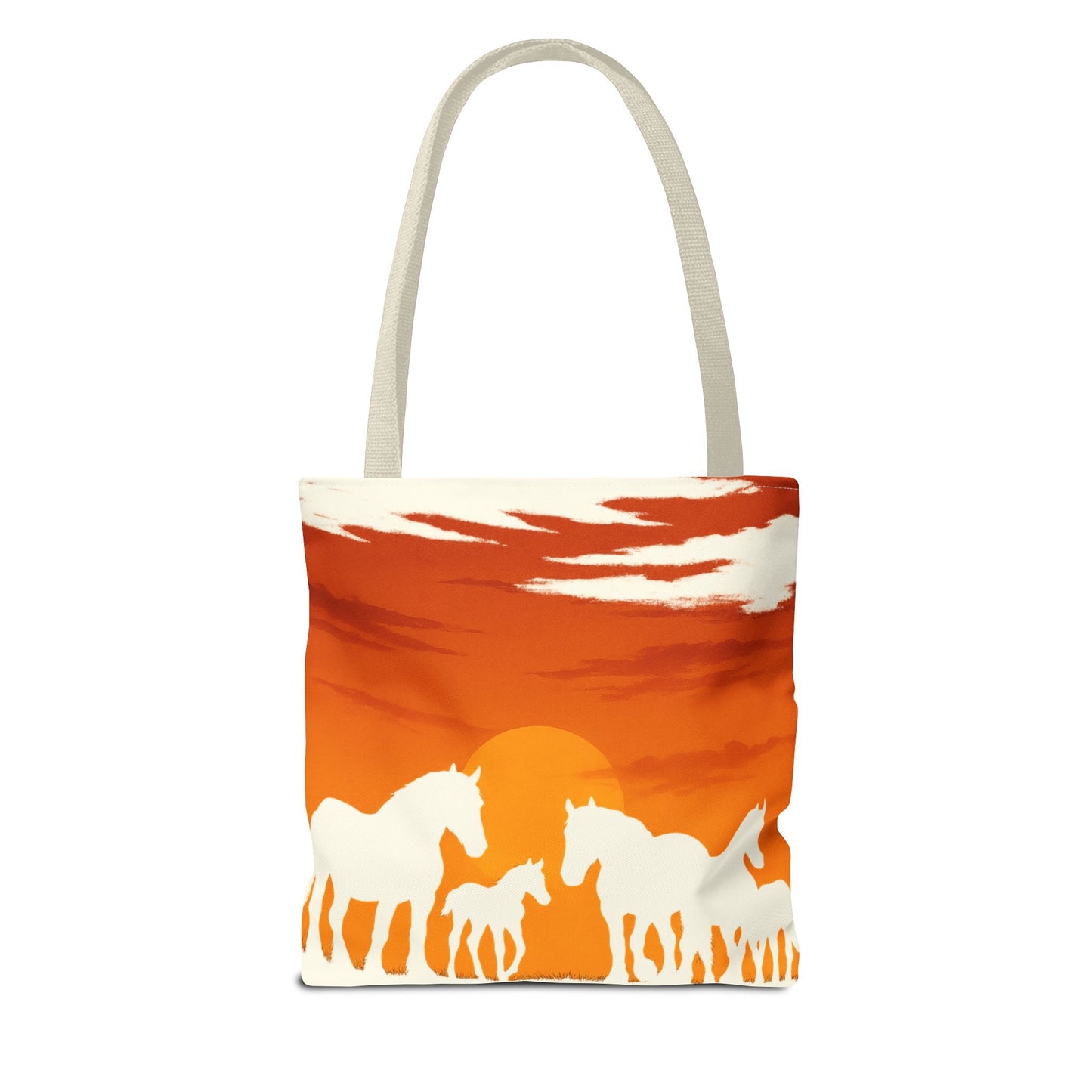 Horses on the Horizon Tote Bag
