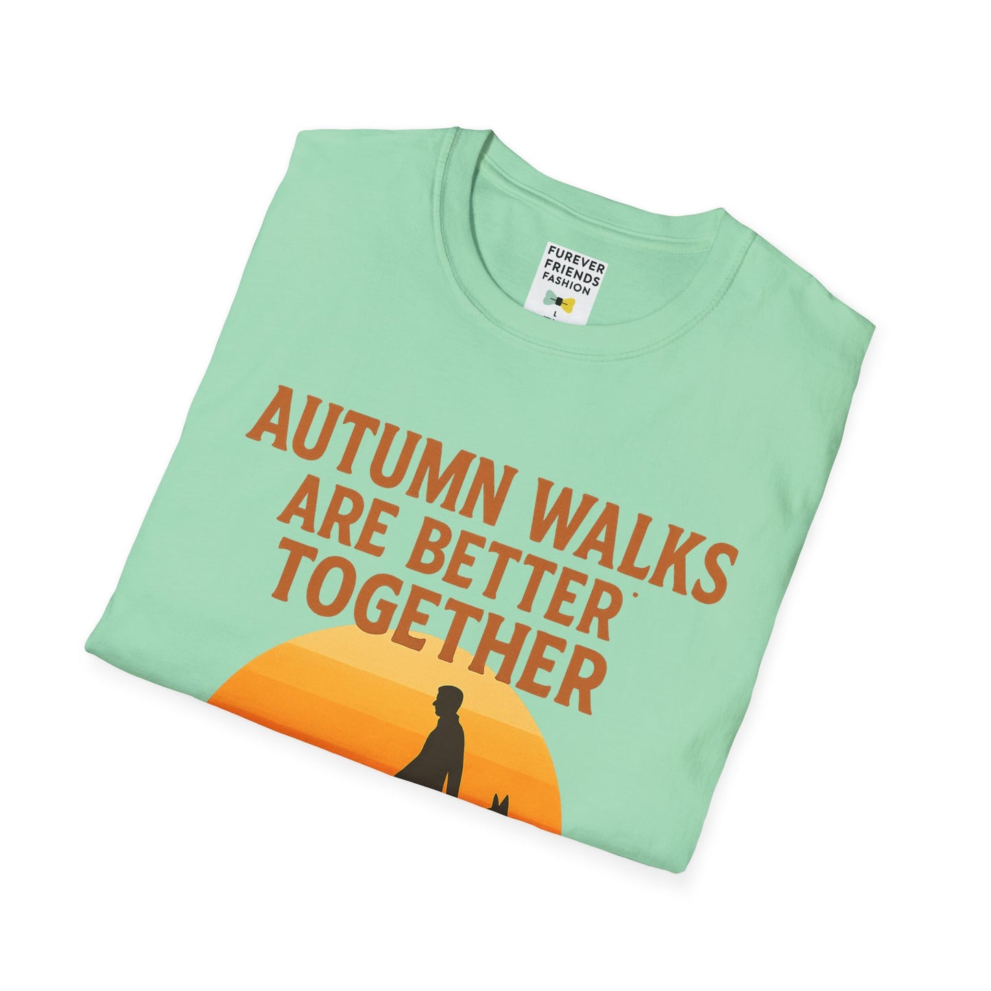 Autumn Walks Unisex T-Shirt, Casual Tee