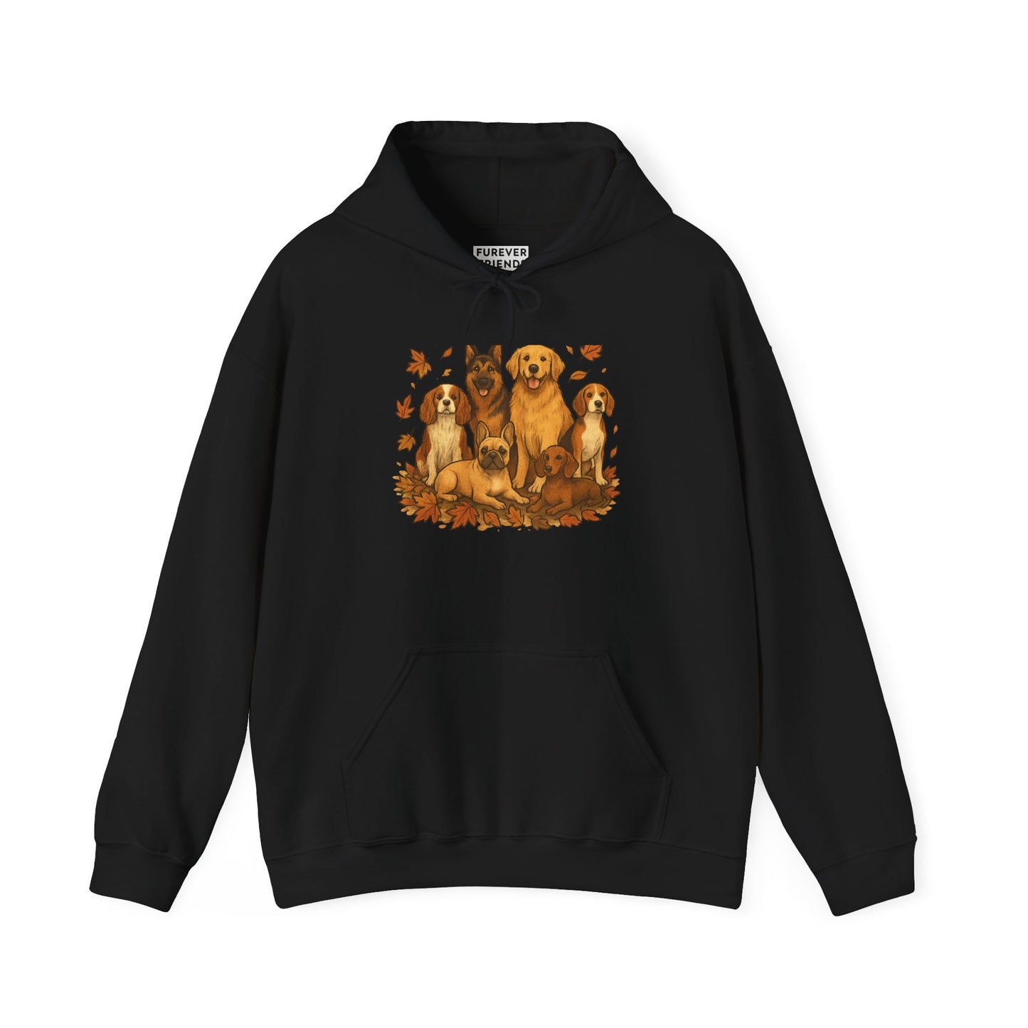 Fall Is Better With Dogs  Autumn Themed Hoodie