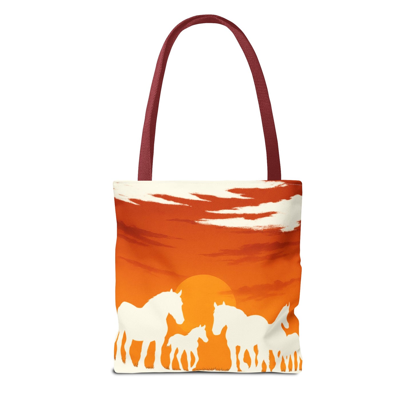 Horses on the Horizon Tote Bag