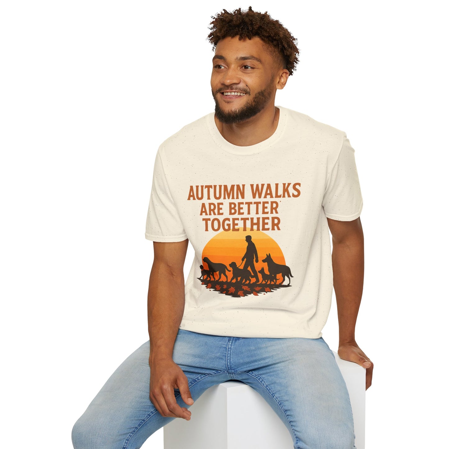 Autumn Walks Unisex T-Shirt, Casual Tee