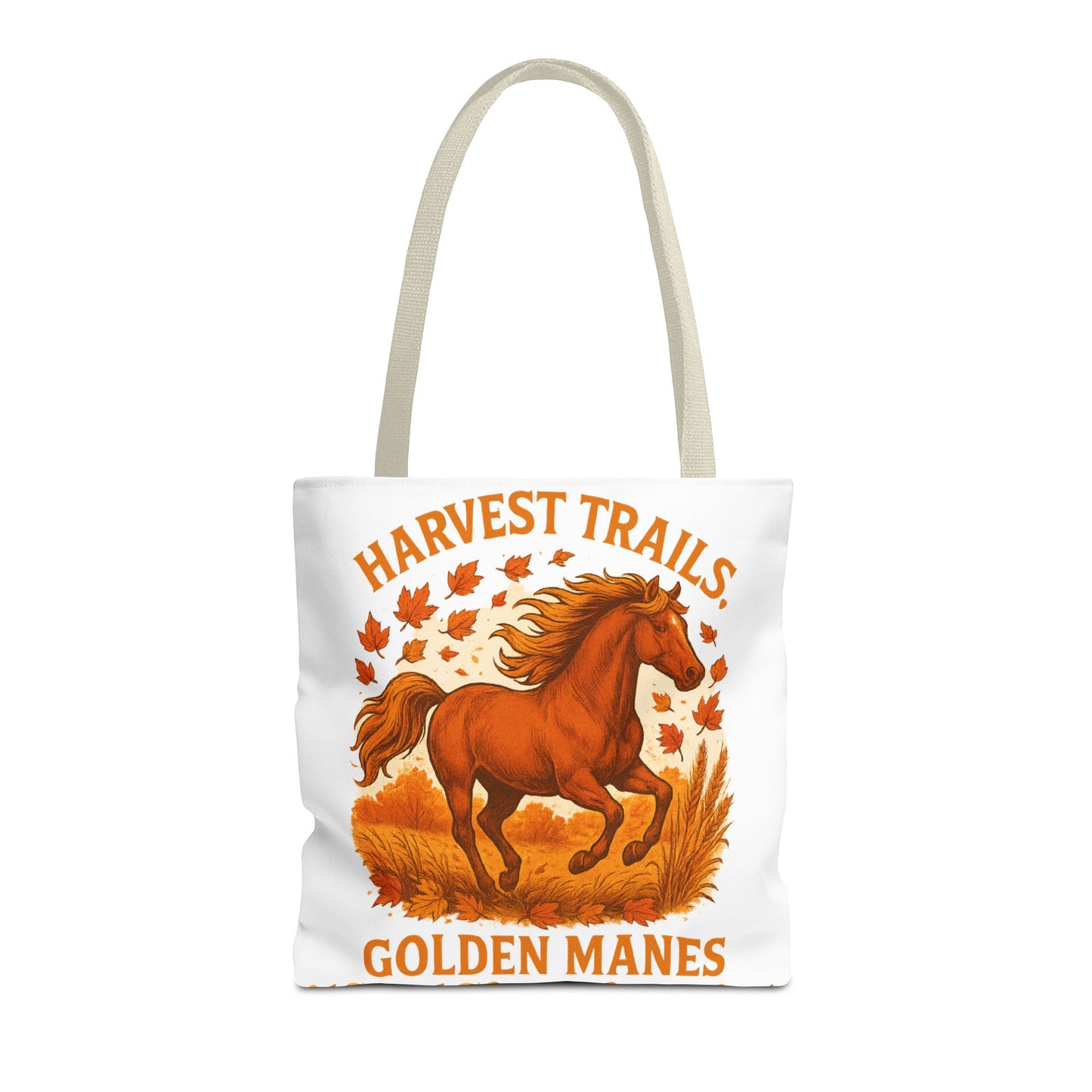 Harvest Trails Golden Manes Tote Bag