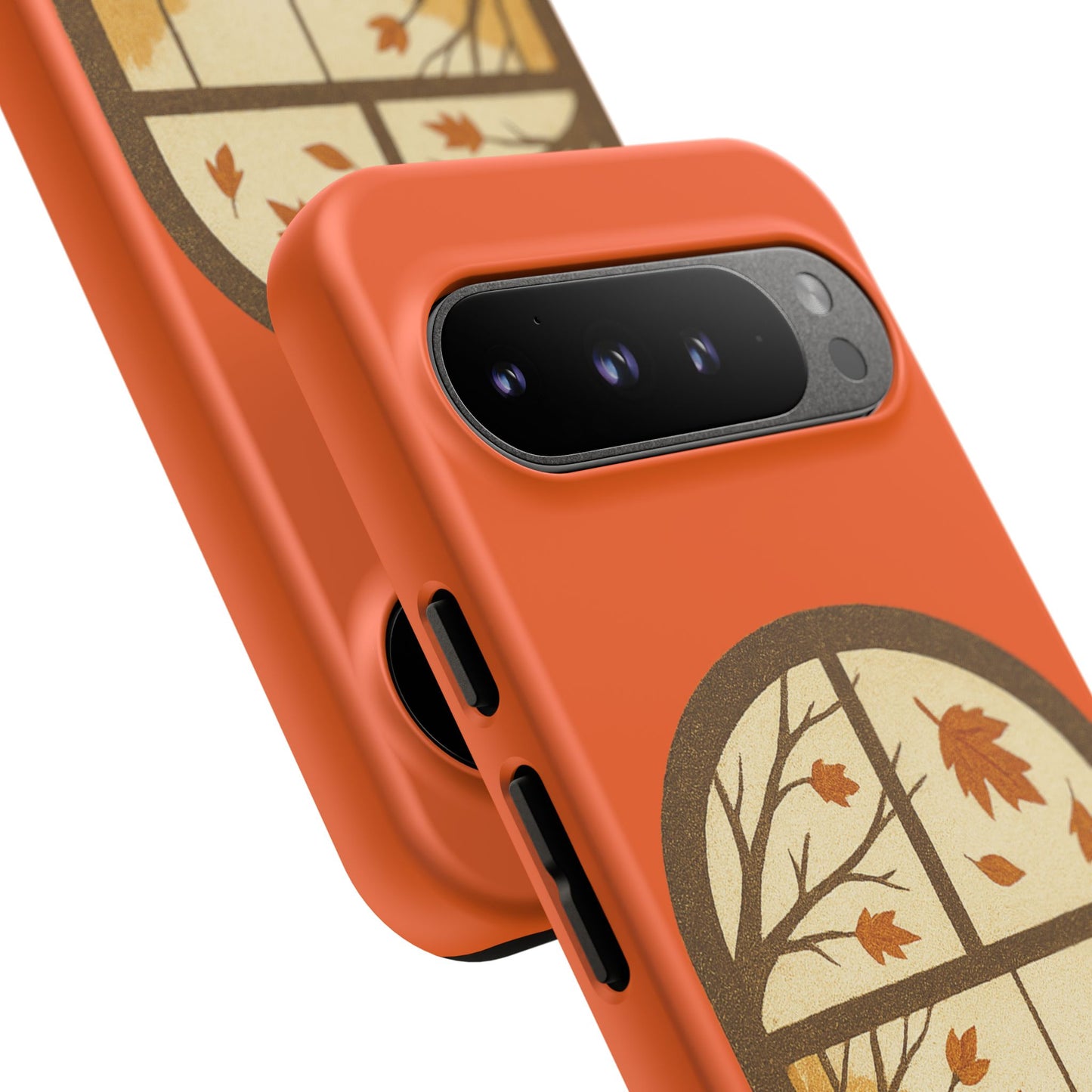 Bird In The Window Autumn Themed Phone Case