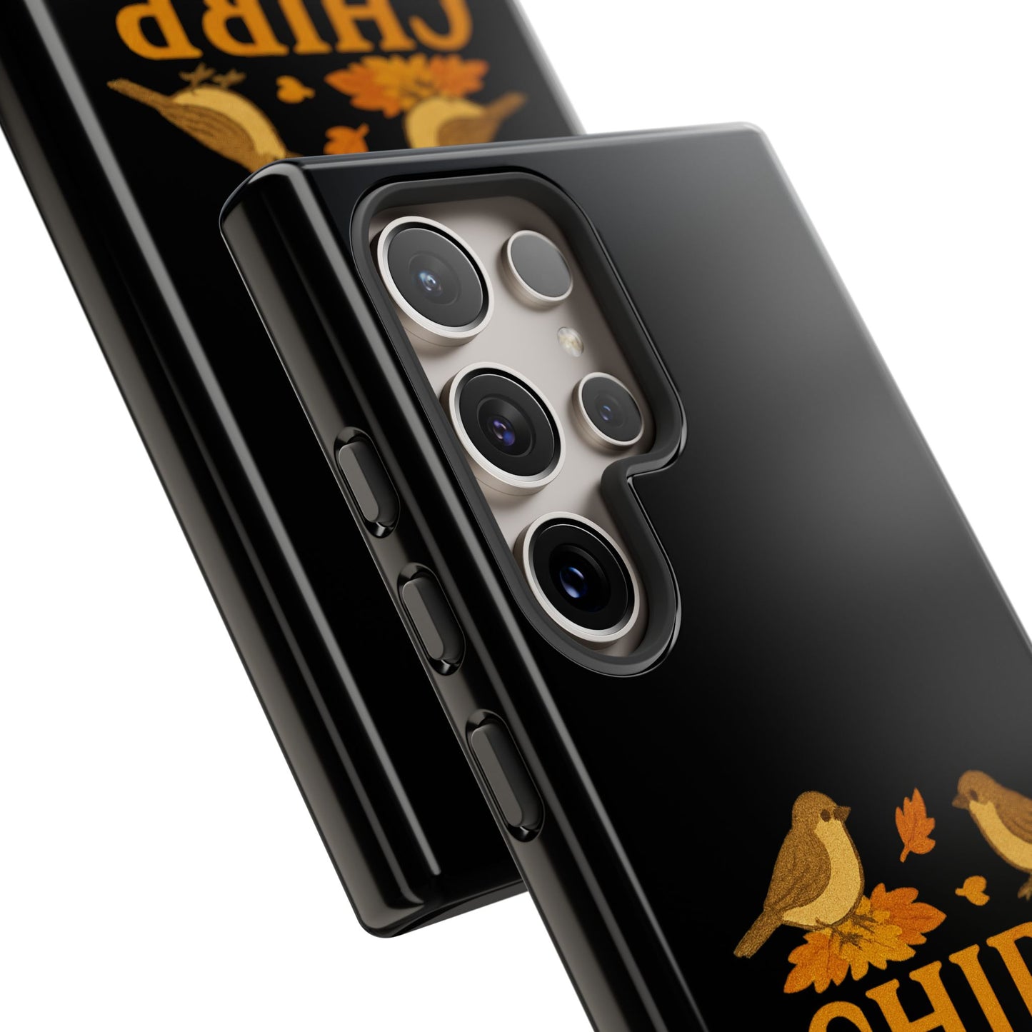 Chirp Crunch Cozy Autumn Themed Phone Case
